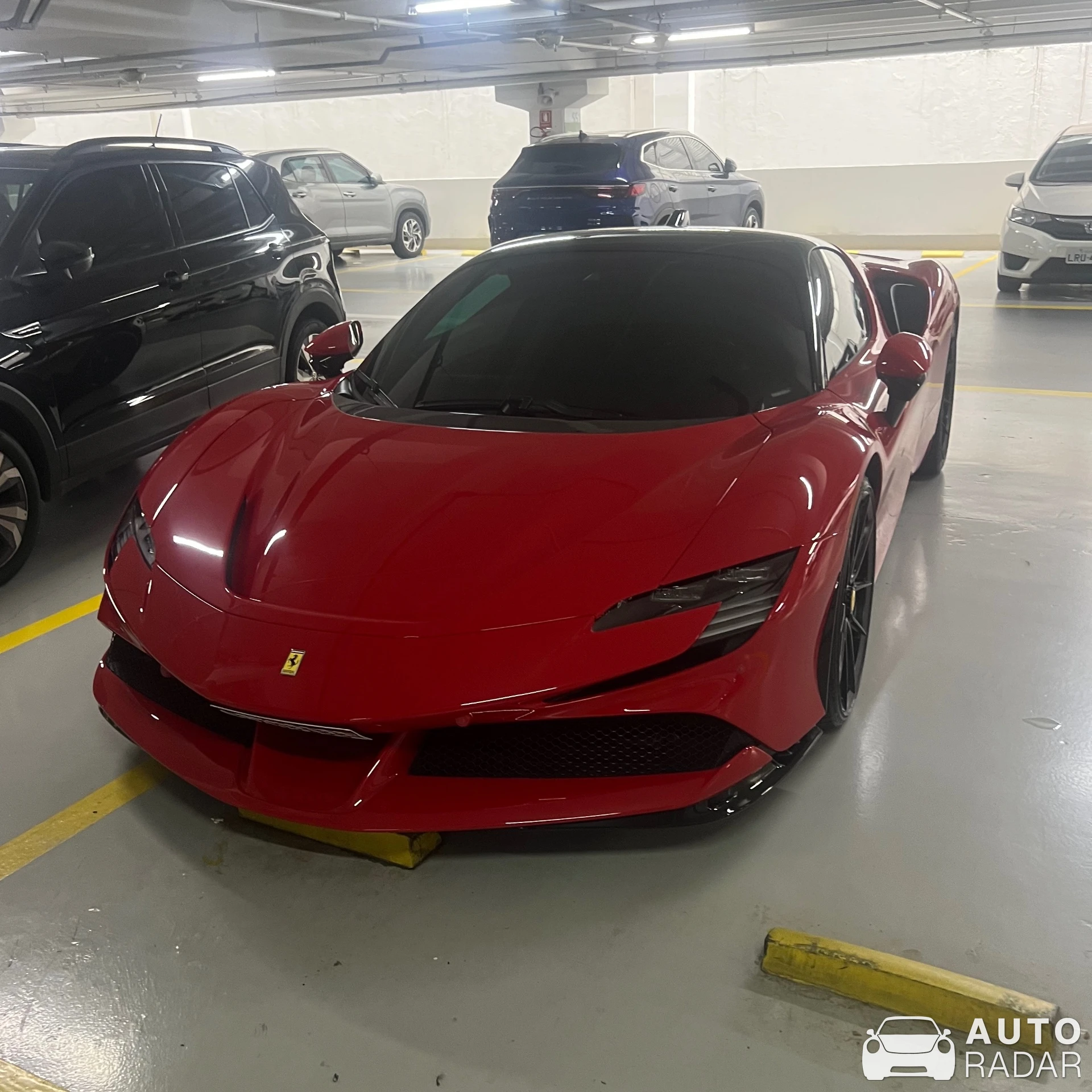 Ferrari SF90 Stradale spotted in Barra da Tijuca, Brazil