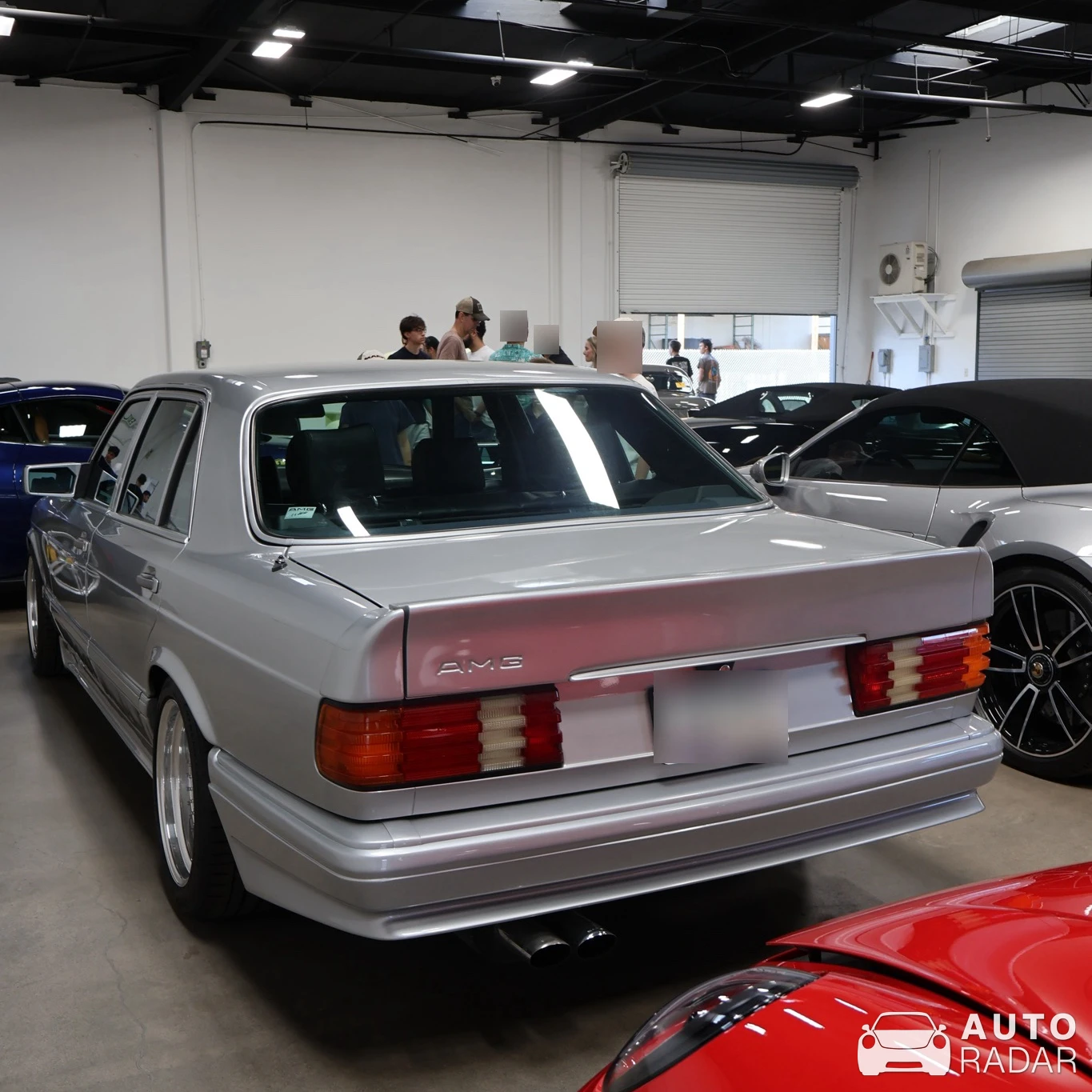Mercedes-Benz 560 SEL AMG 6.0 spotted in Long Beach