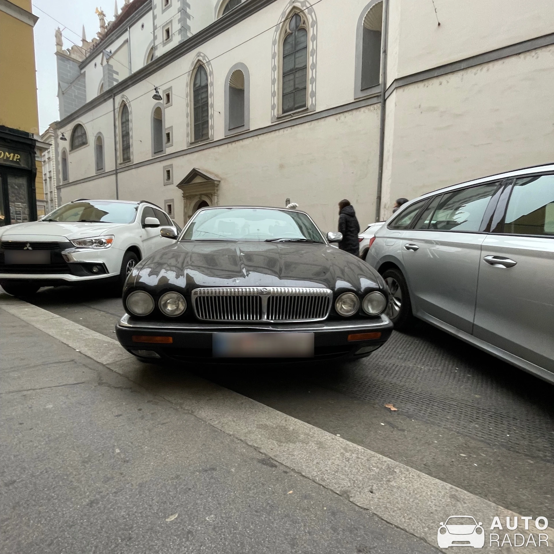Jaguar XJ spotted in Wien, Austria
