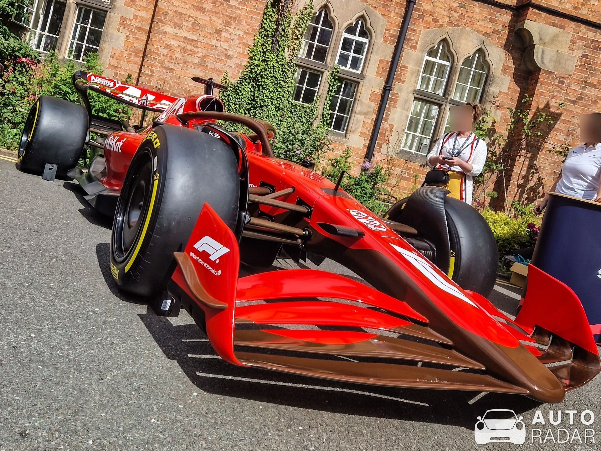 Ferrari F1 spotted in Loughborough