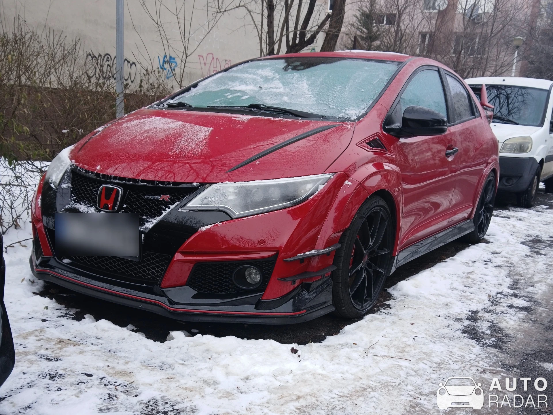 Honda Civic Type R FK2 spotted in Bucharest, Romania