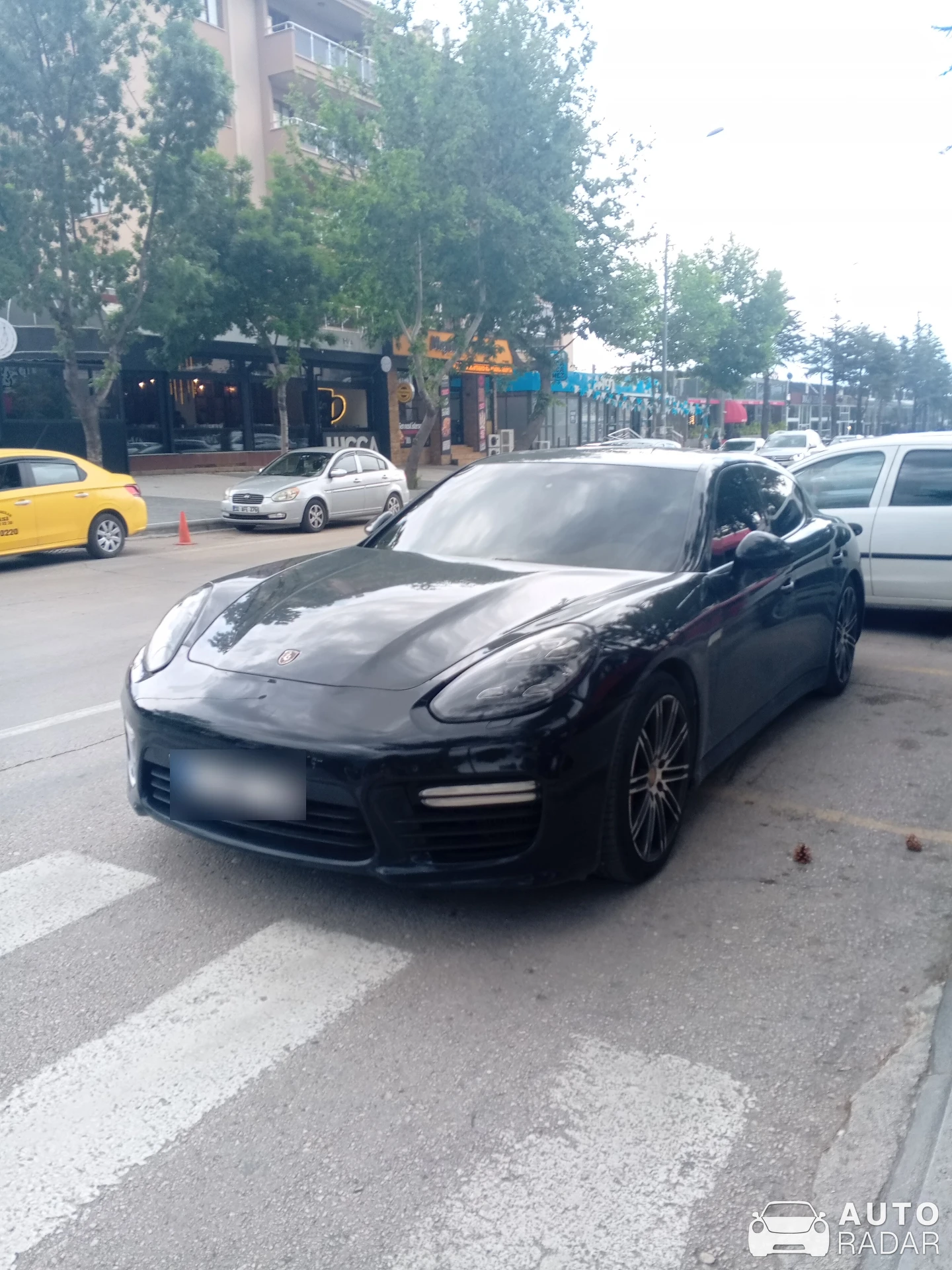 Porsche 970 Panamera spotted in Isparta Merkez