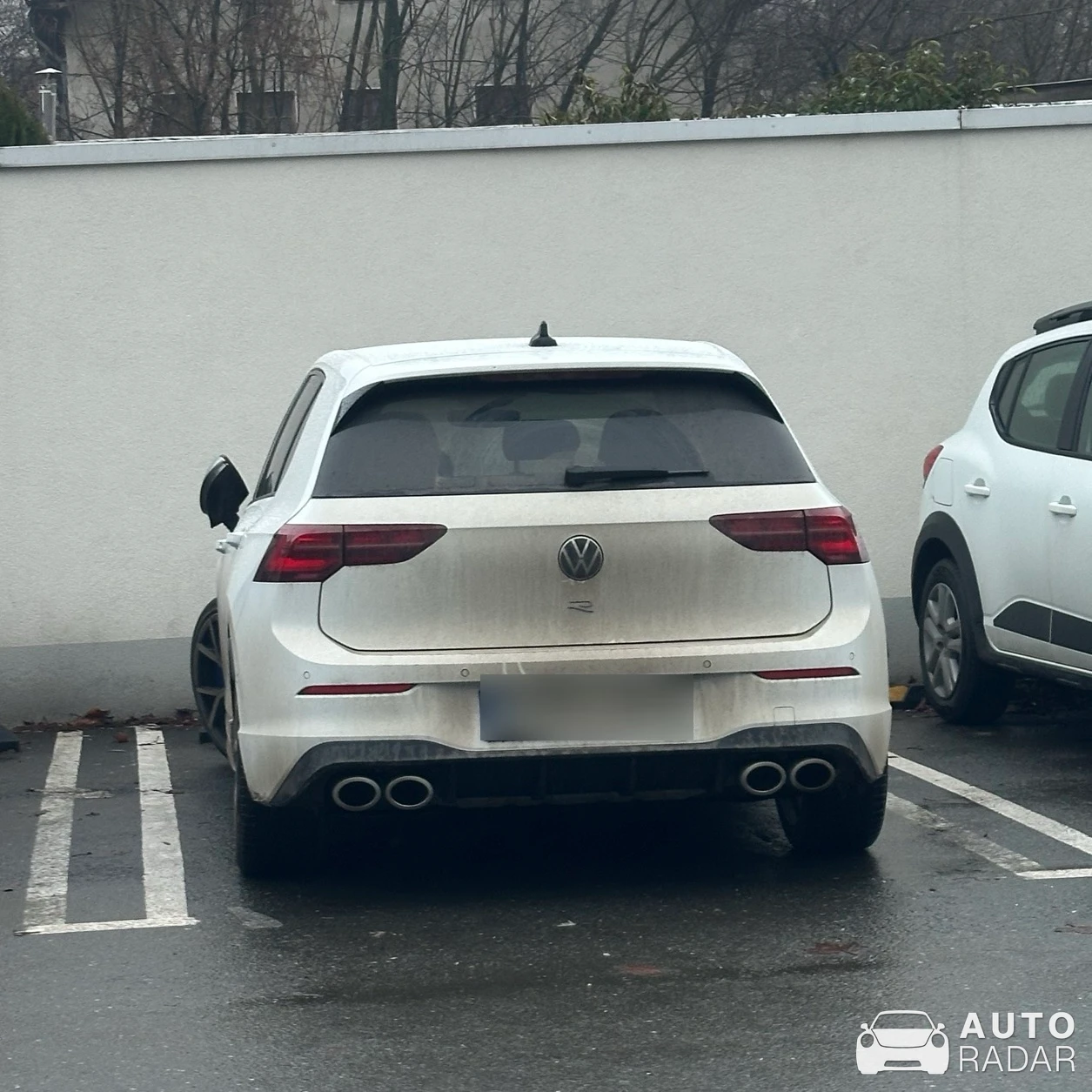 Volkswagen Golf 8 R Variant spotted in București, România