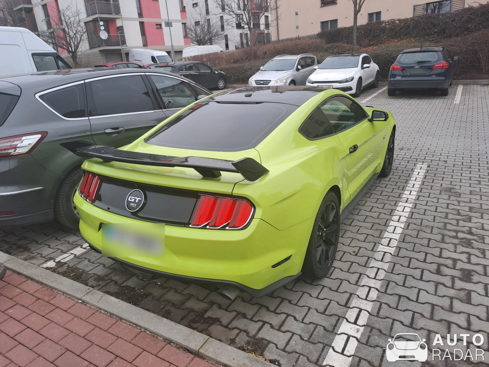 Ford Mustang GT spotted in Beroun, Česko
