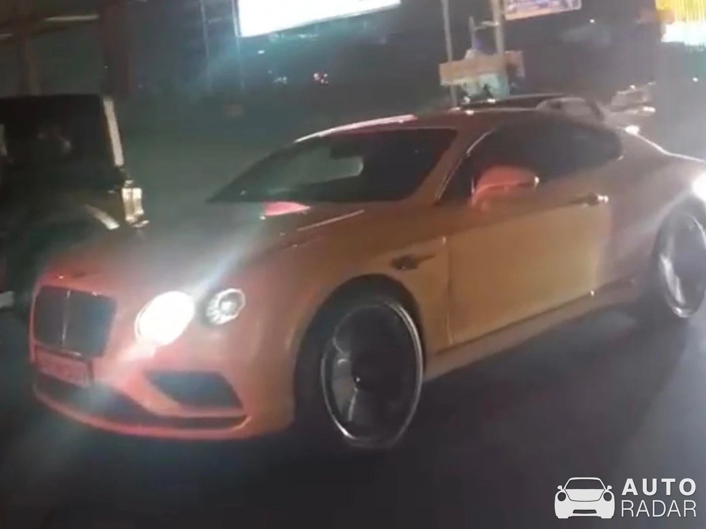 Bentley Continental GT spotted in Mumbai, India