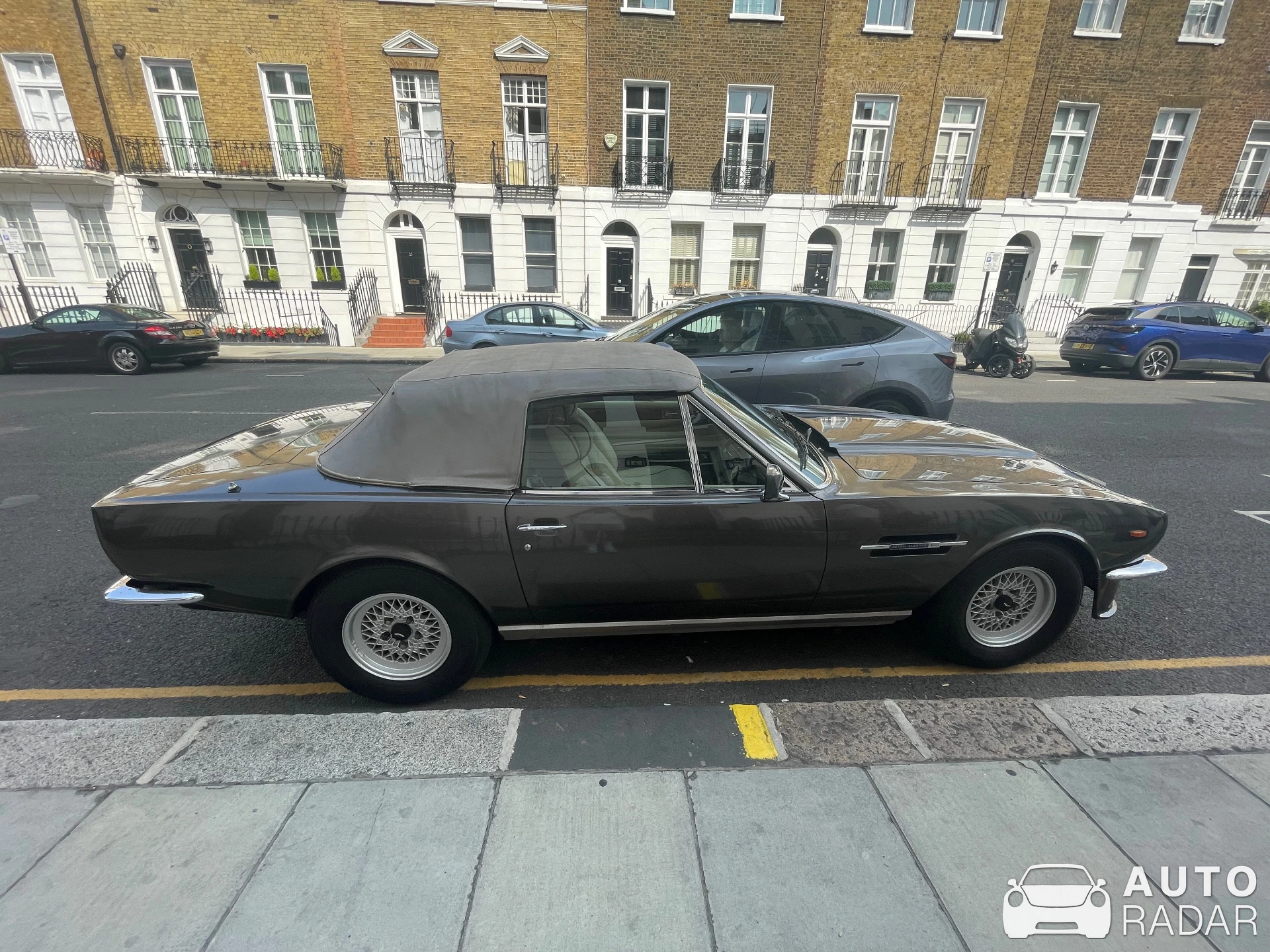 Aston Martin V8 Vantage spotted in Kensington, United Kingdom
