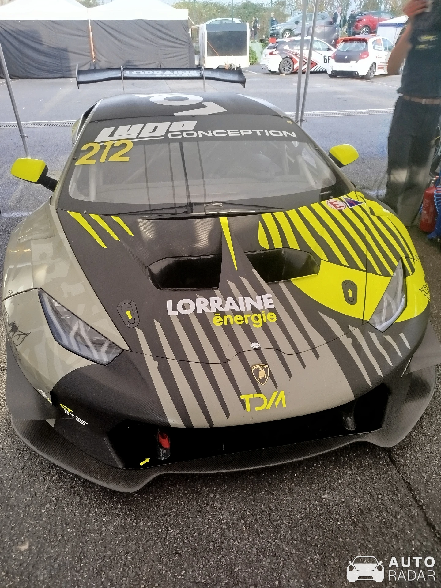Lamborghini Huracán Super Trofeo EVO spotted in Briare