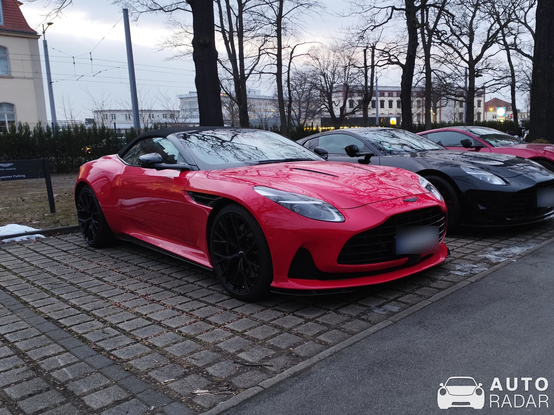 Aston Martin DB12 spotted in Radebeul, Germany