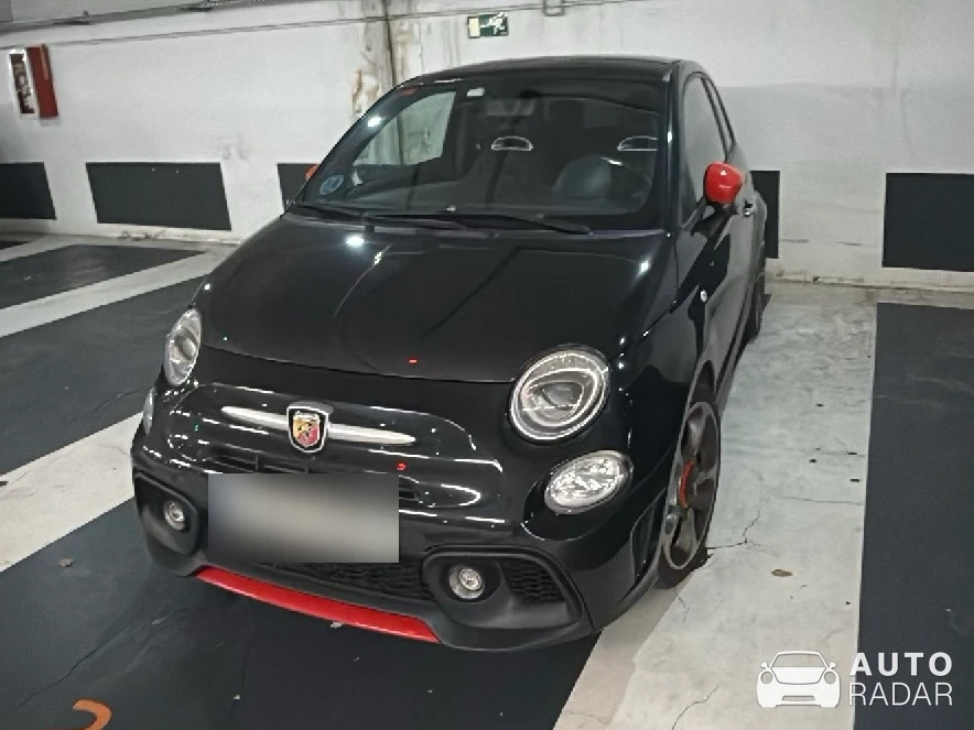 Abarth 595 spotted in Barcelona, Spain