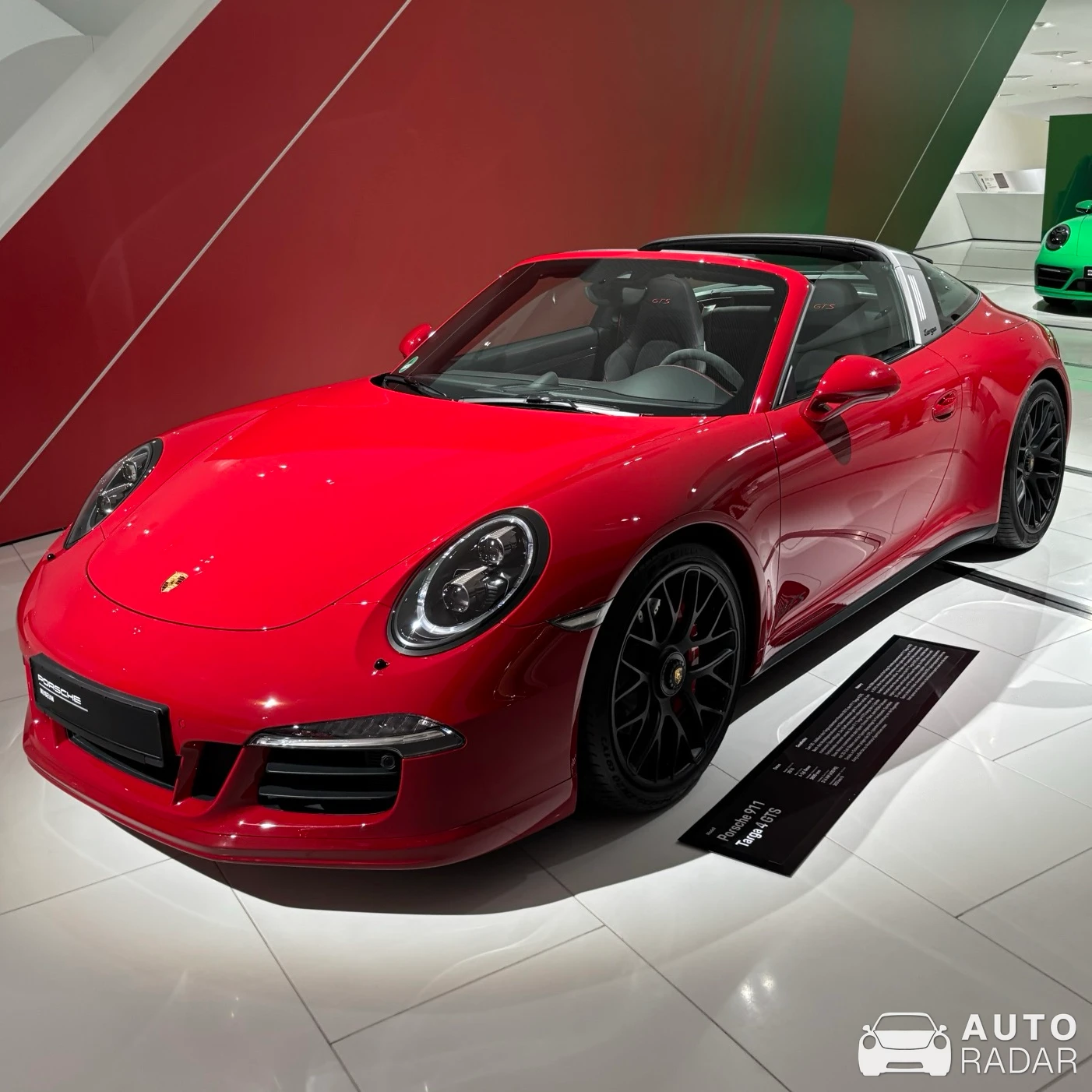 Porsche 911 Targa 4 GTS spotted in Stuttgart