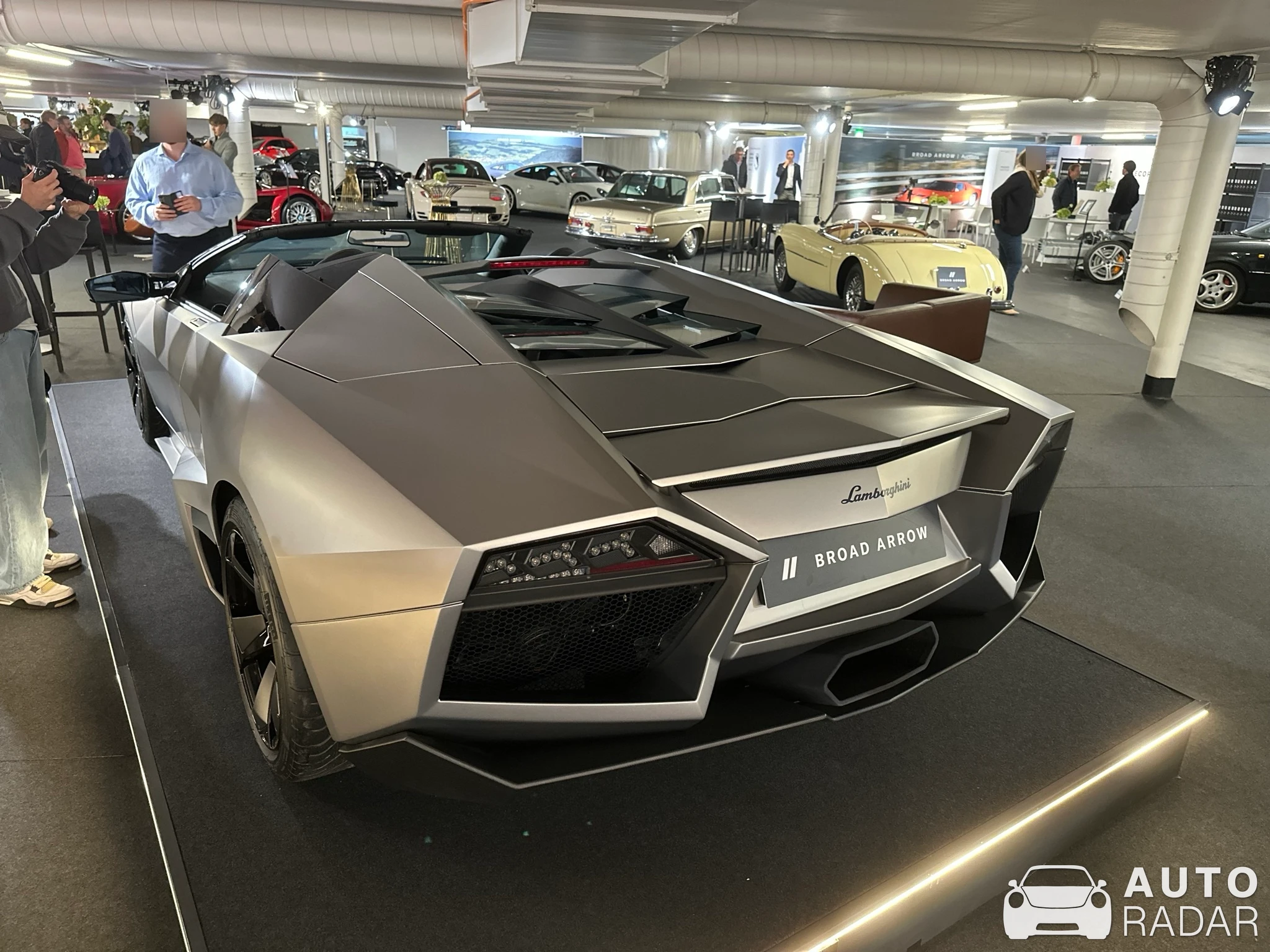 Lamborghini Reventón Roadster spotted in Zürich