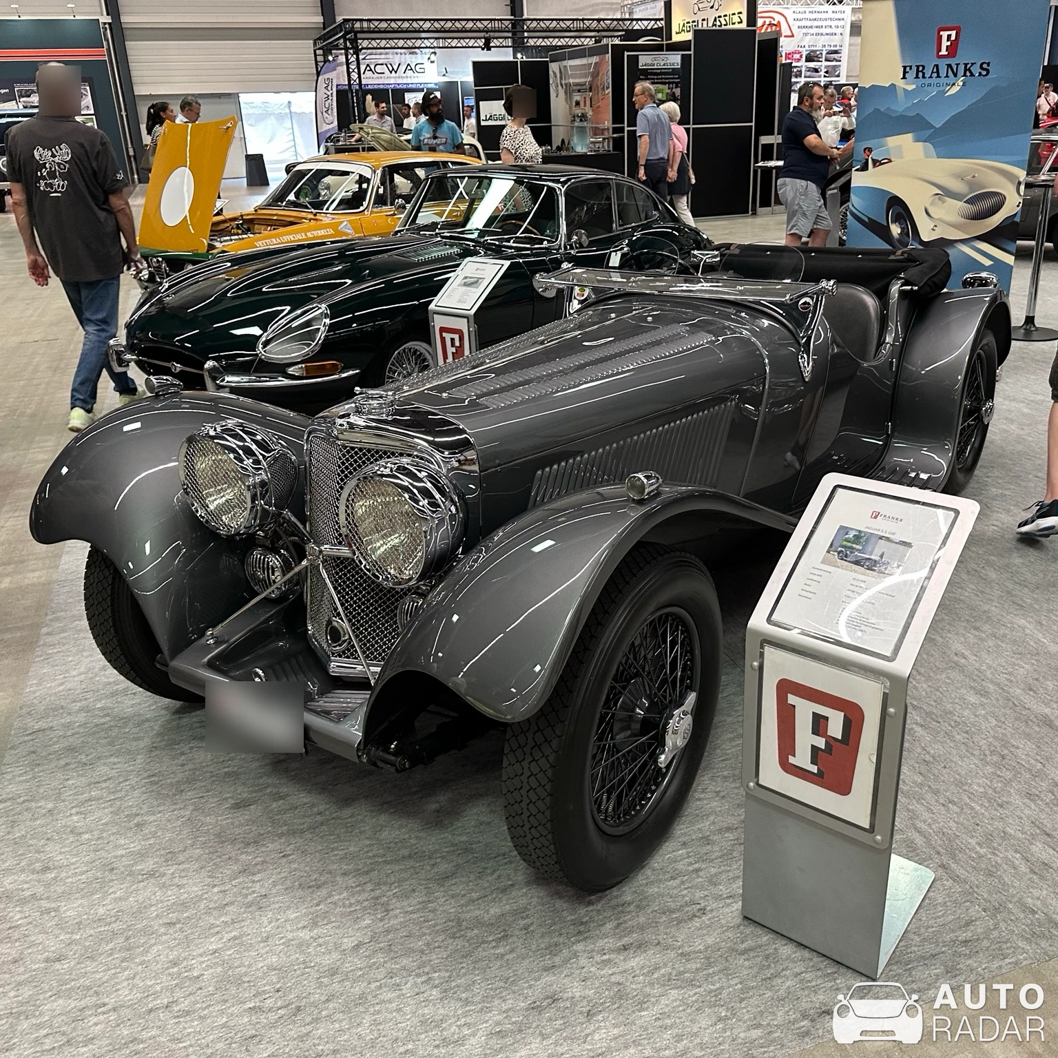 Jaguar SS 100 3.5 Liter 1936 spotted in Luzern