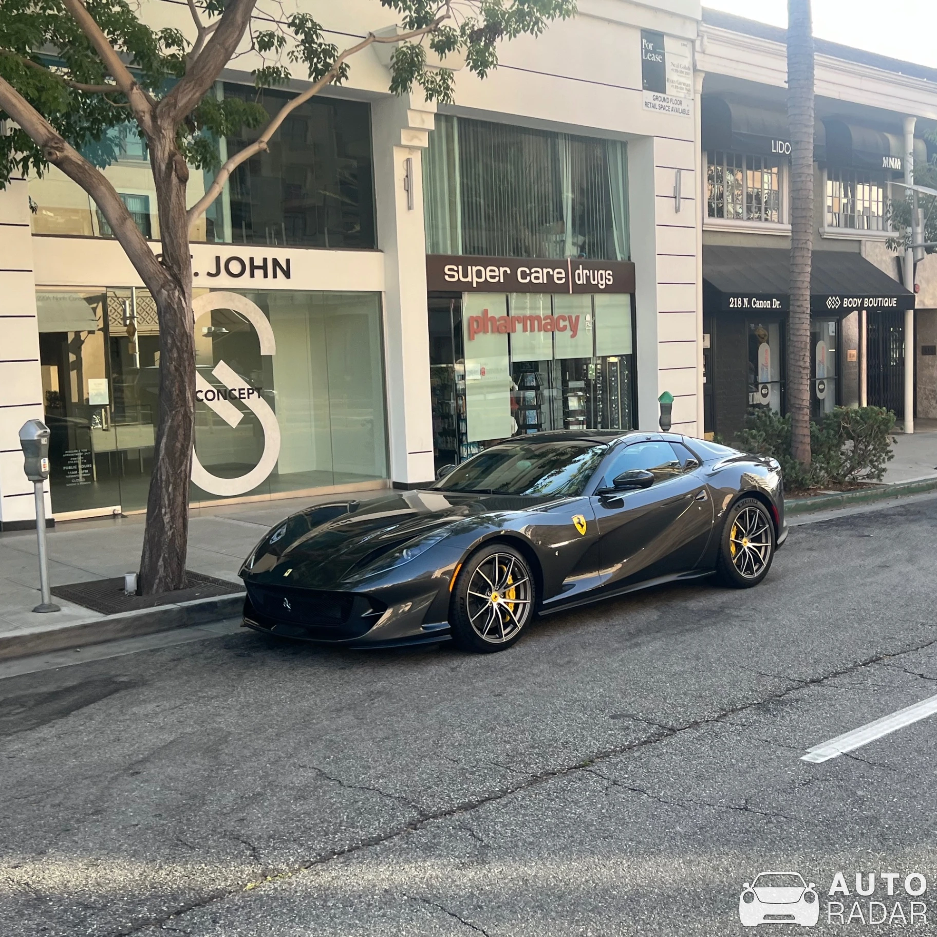 Ferrari 812 GTS spotted in Beverly Hills, United States