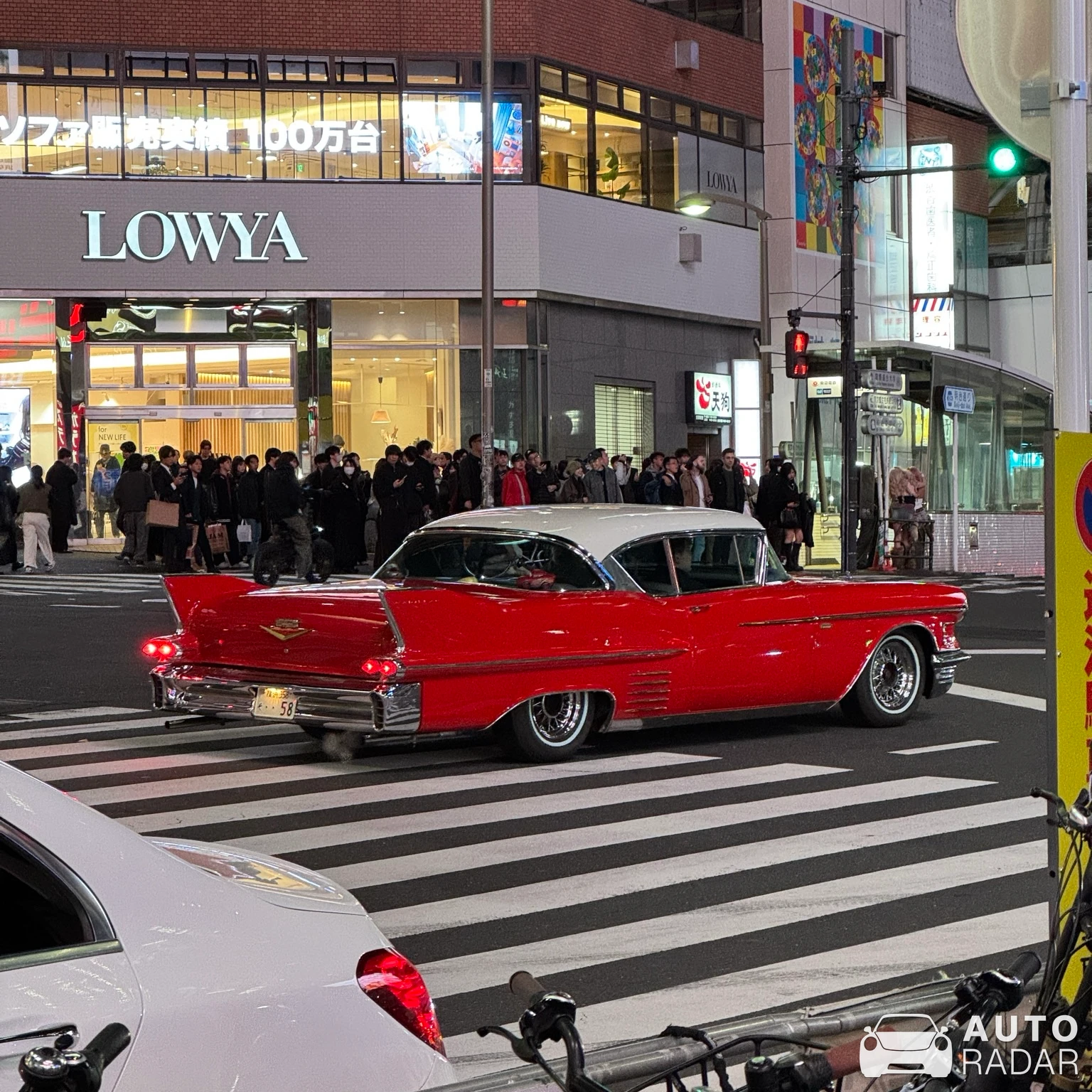 Cadillac Coupe DeVille 1958 spotted in Shibuya