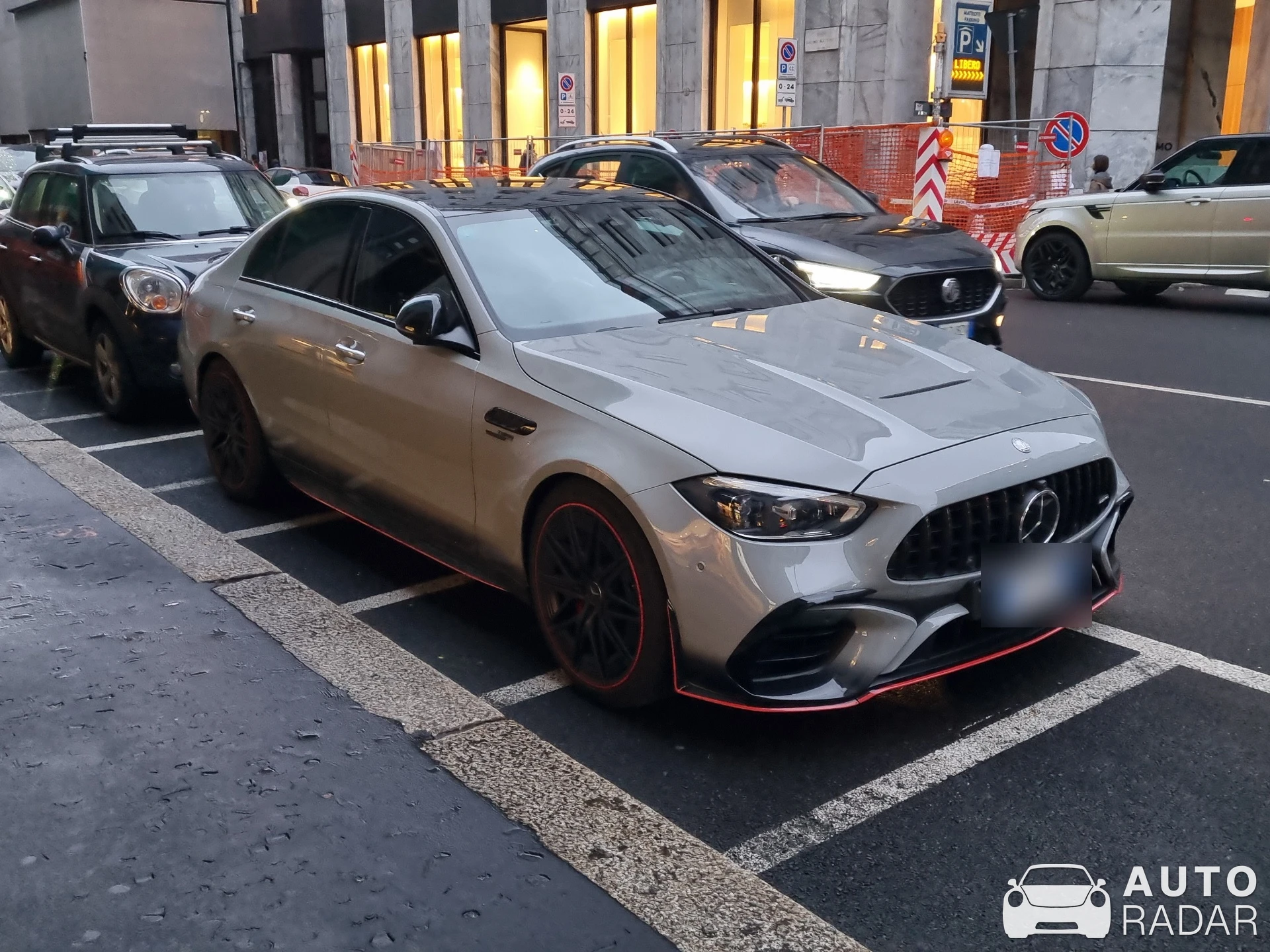 Mercedes-AMG C 63 S W206 spotted in Milano, Italy