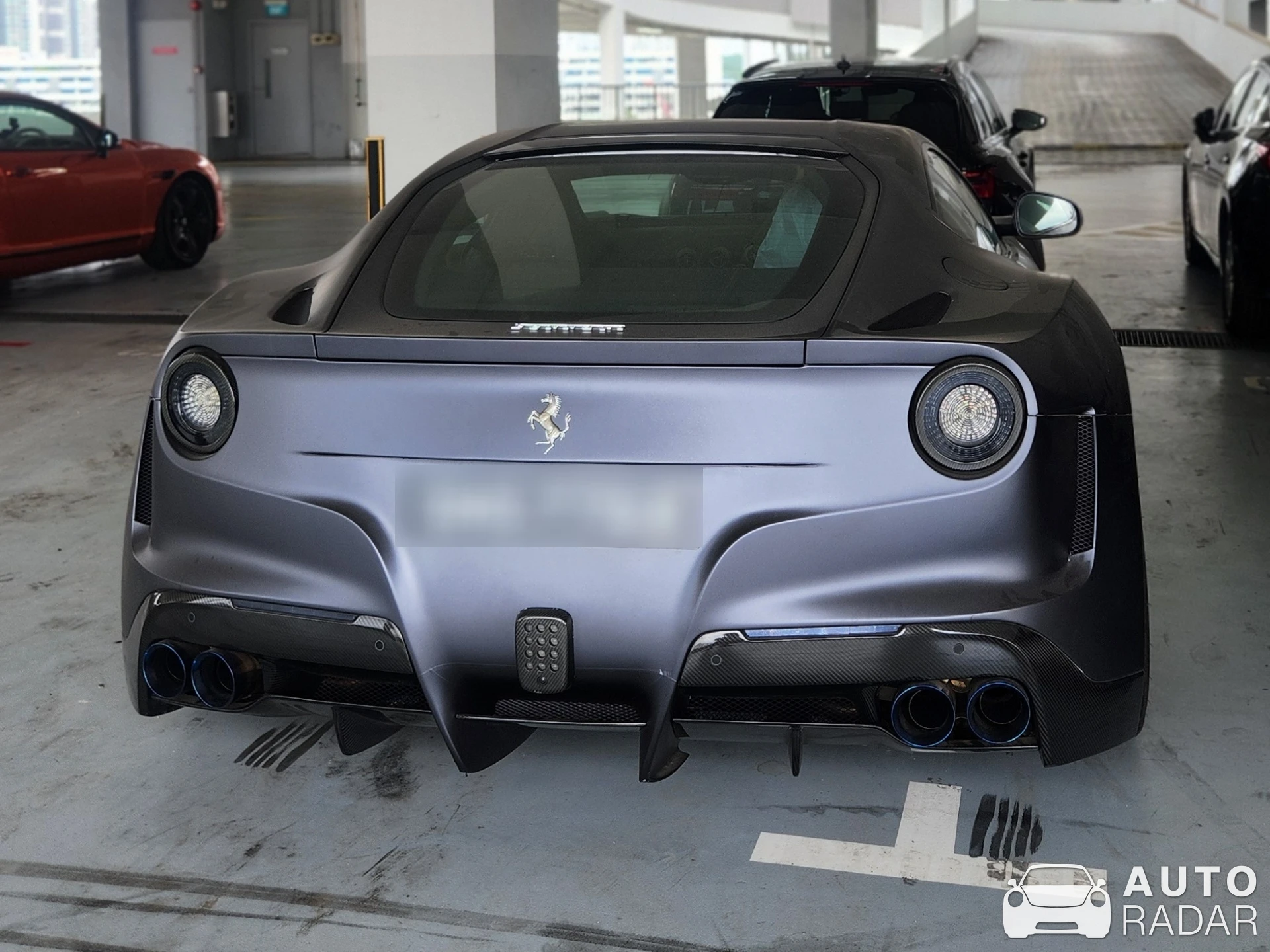 Ferrari F12berlinetta Novitec Rosso spotted in Singapore