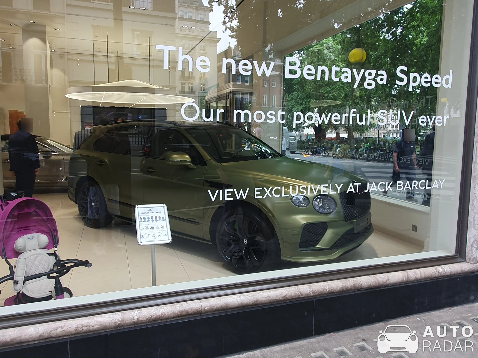 Bentley Bentayga Speed 2023 Edition 12 spotted in London
