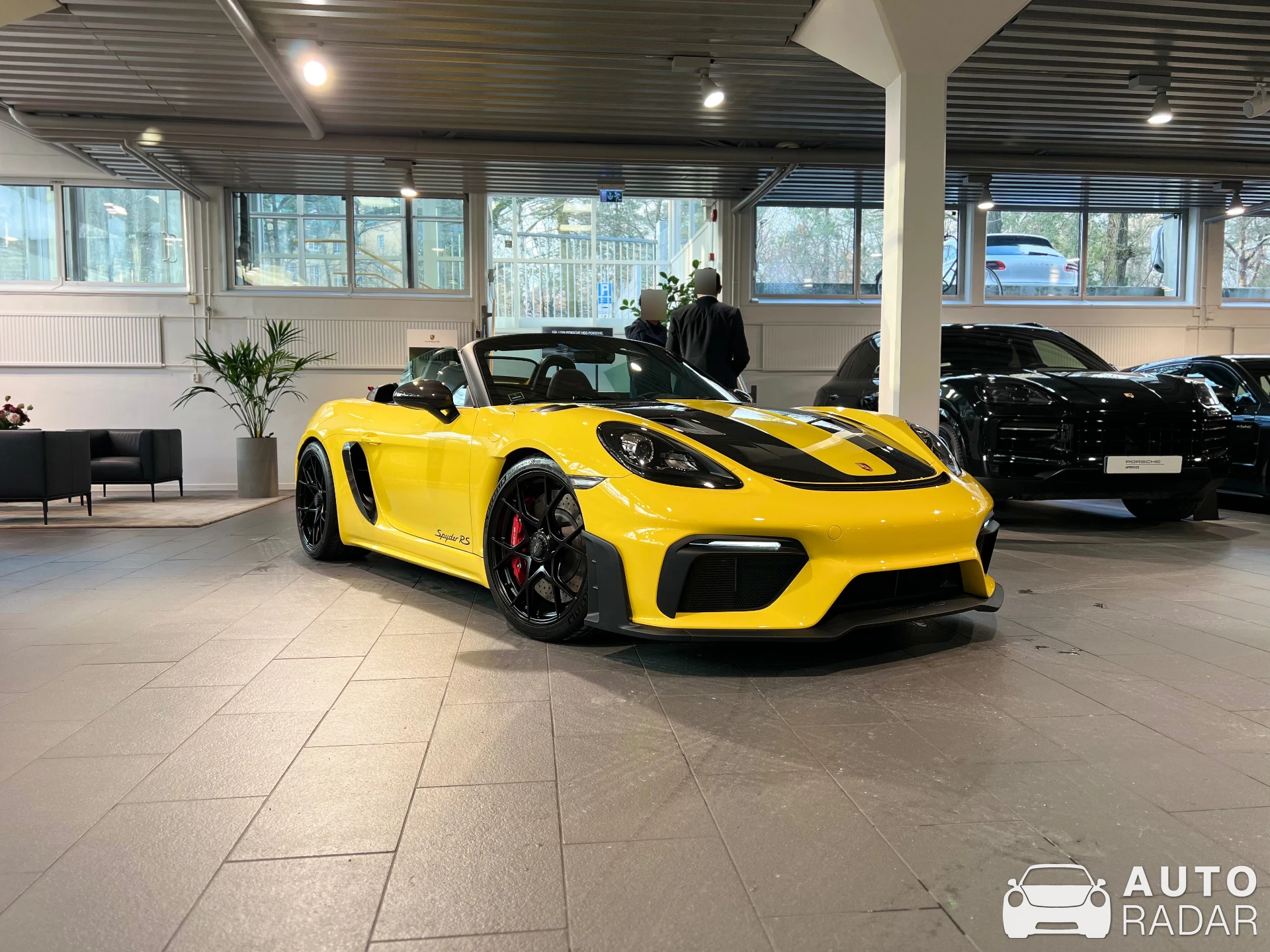 Porsche 718 Spyder RS spotted in Östermalm, Швеція