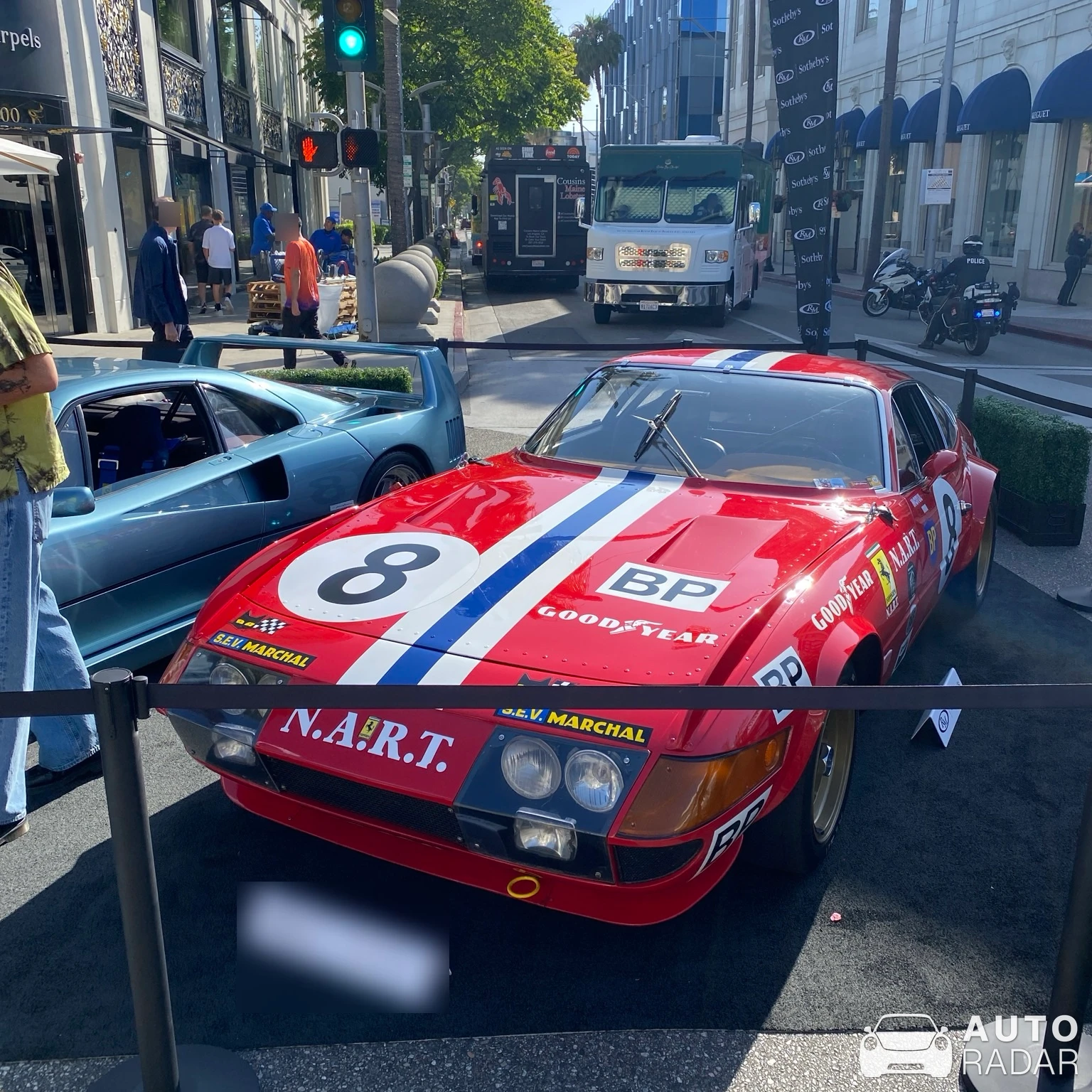 Ferrari 365 GTB/4 Daytona Competizione S1 spotted in Beverly Hills