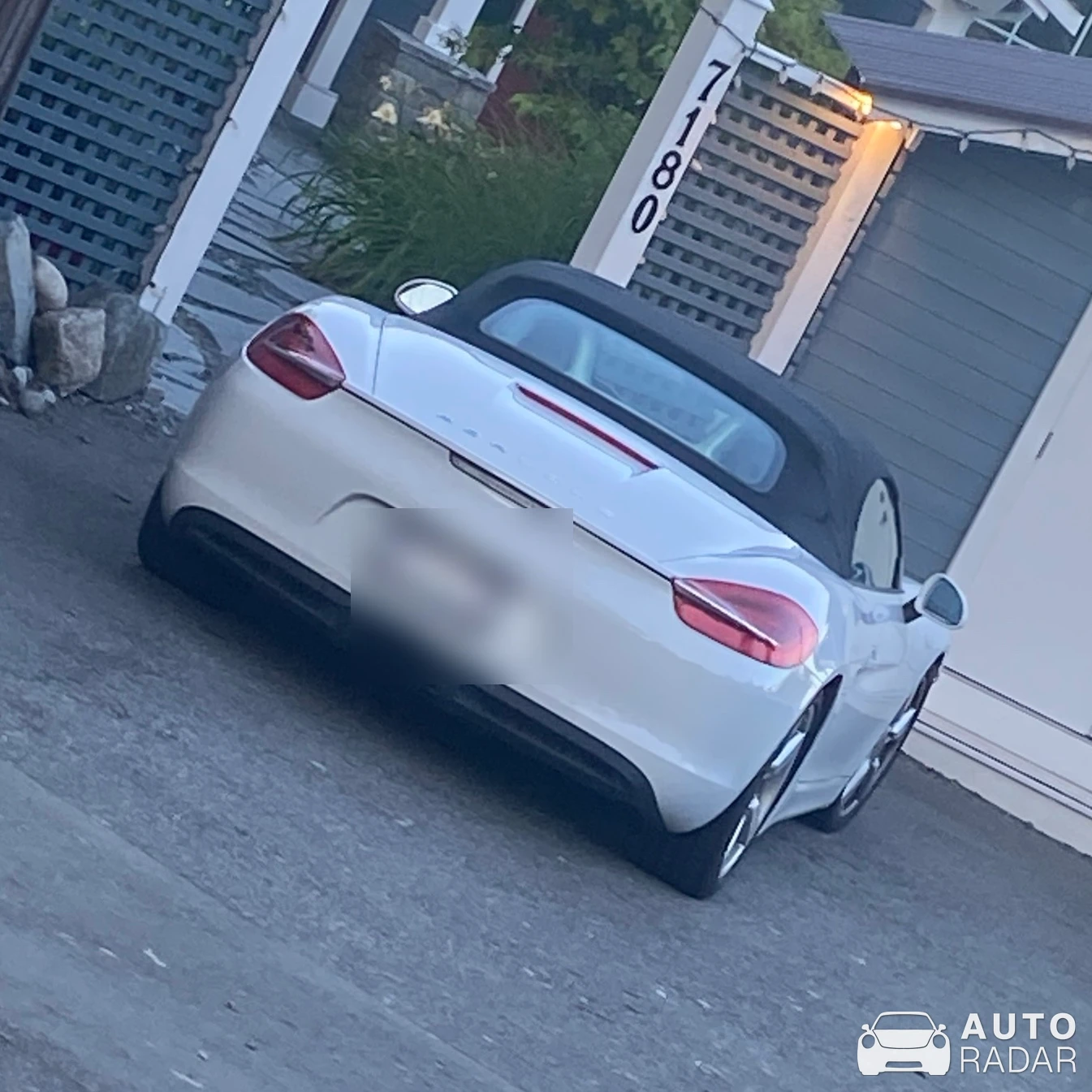 Porsche 981 Boxster spotted in Nanaimo