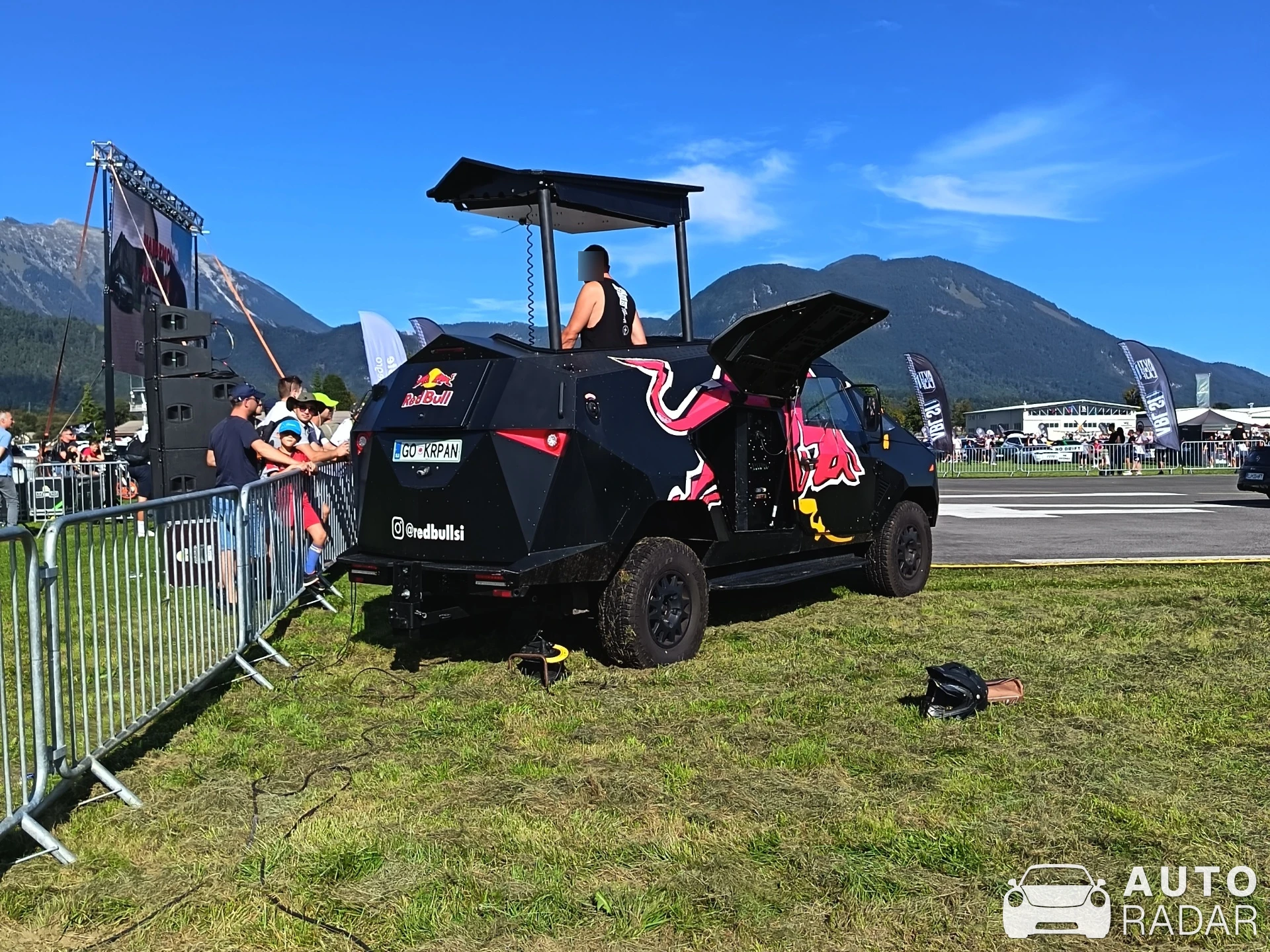 Red Bull Zubor spotted in Radovljica