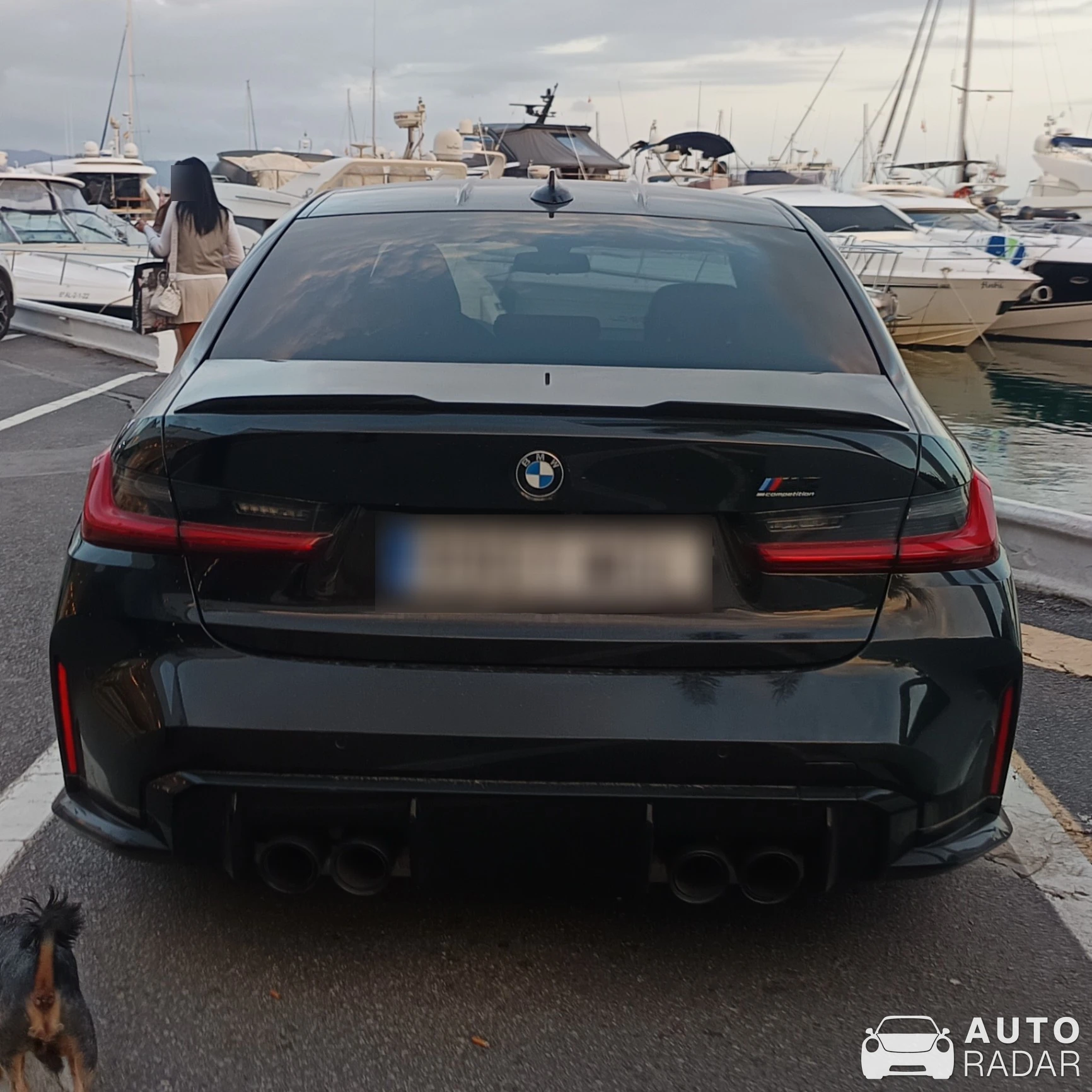 BMW M3 G80 Sedan Competition spotted in Andalusia, Spain