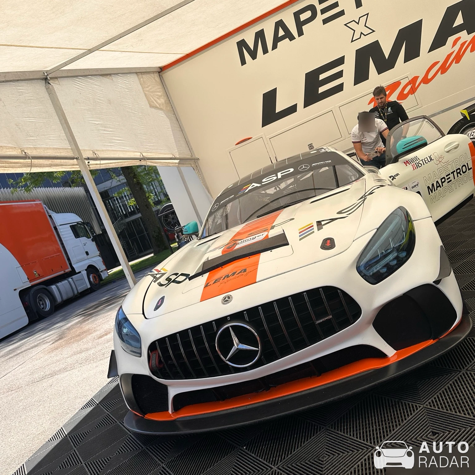 Mercedes-AMG GT4 spotted in Ljubljana, Slovenija