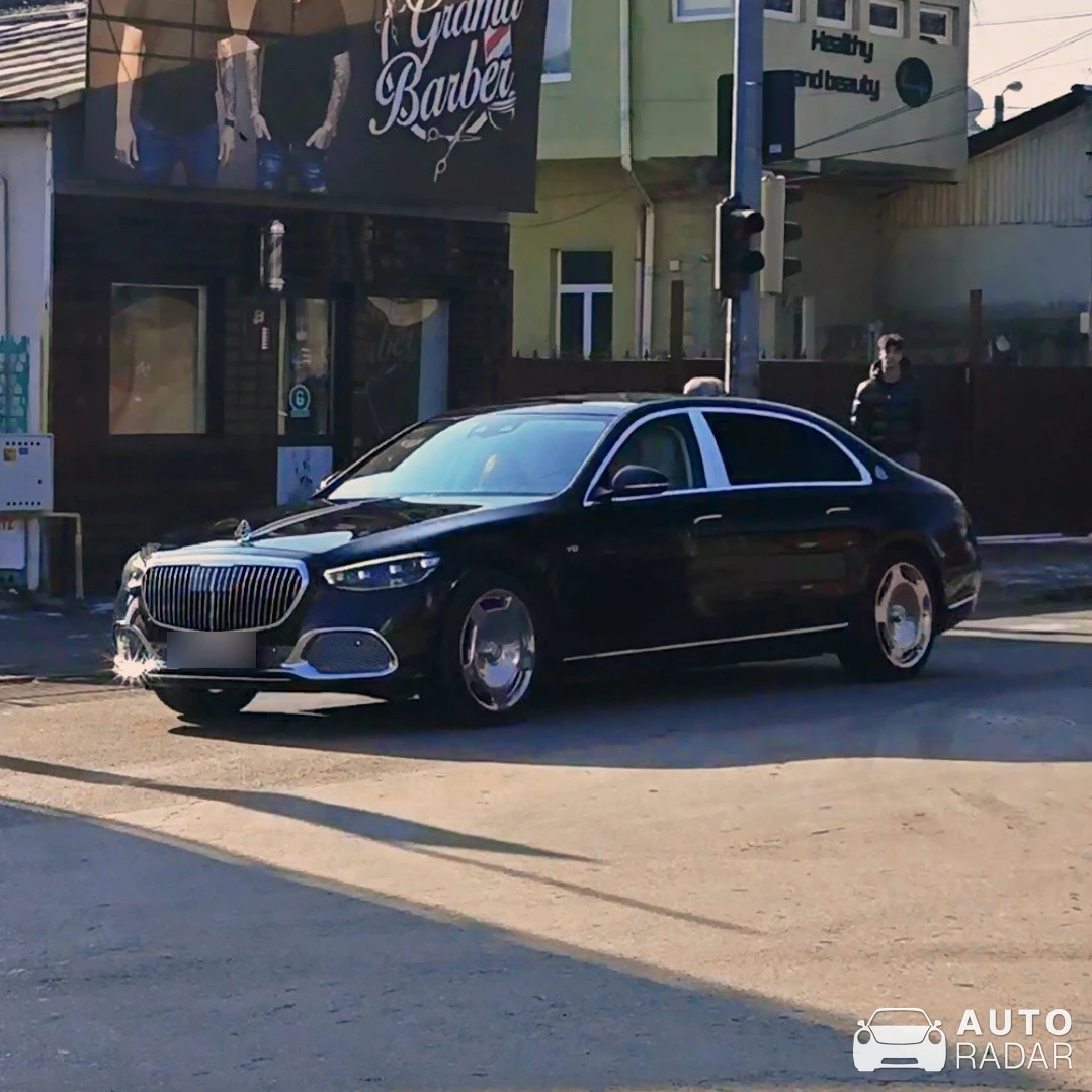 Mercedes-Maybach S 680 spotted in Ploiești, Romania
