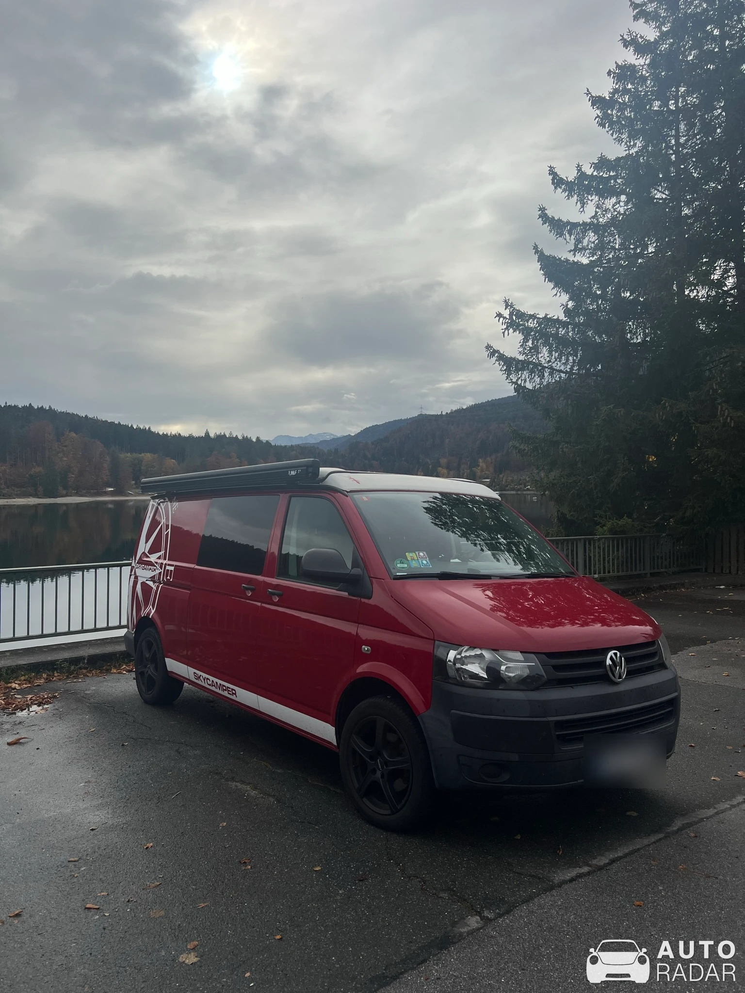 Volkswagen Transporter T5 spotted in Kochel am See