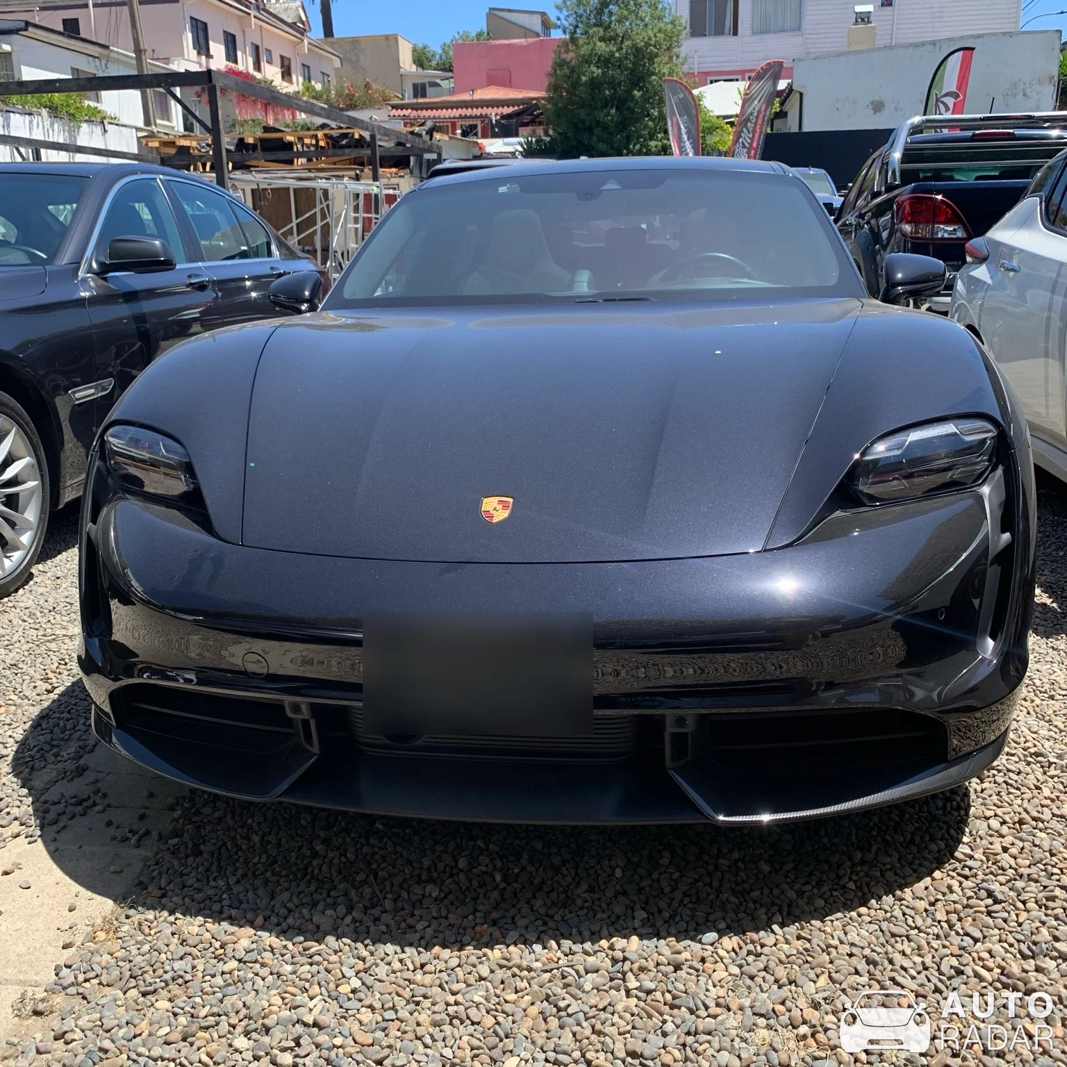 Porsche Taycan Turbo S spotted in Viña del Mar