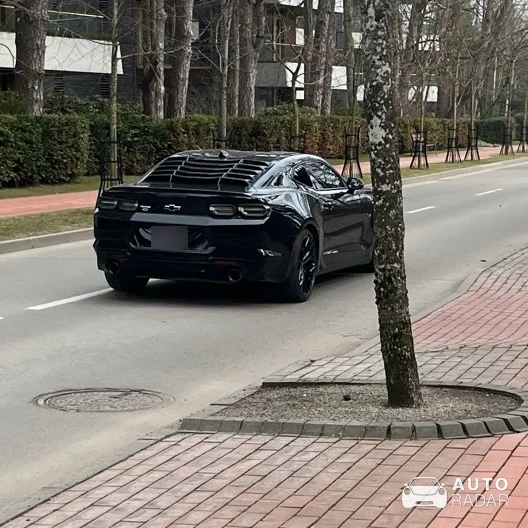 Chevrolet Camaro spotted in Palanga City