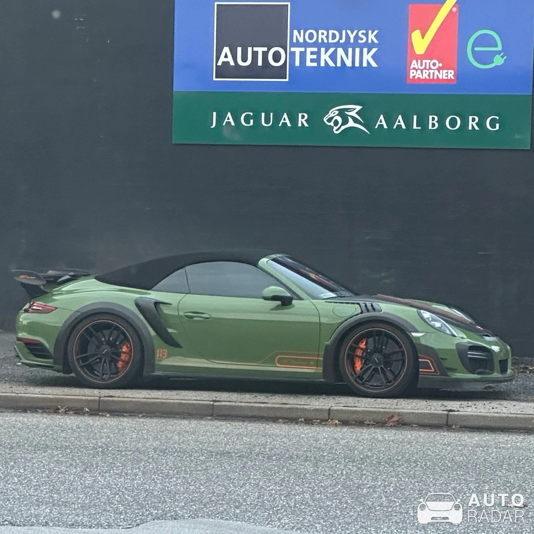 Porsche TechArt 991 Turbo S MkII spotted in Aalborg
