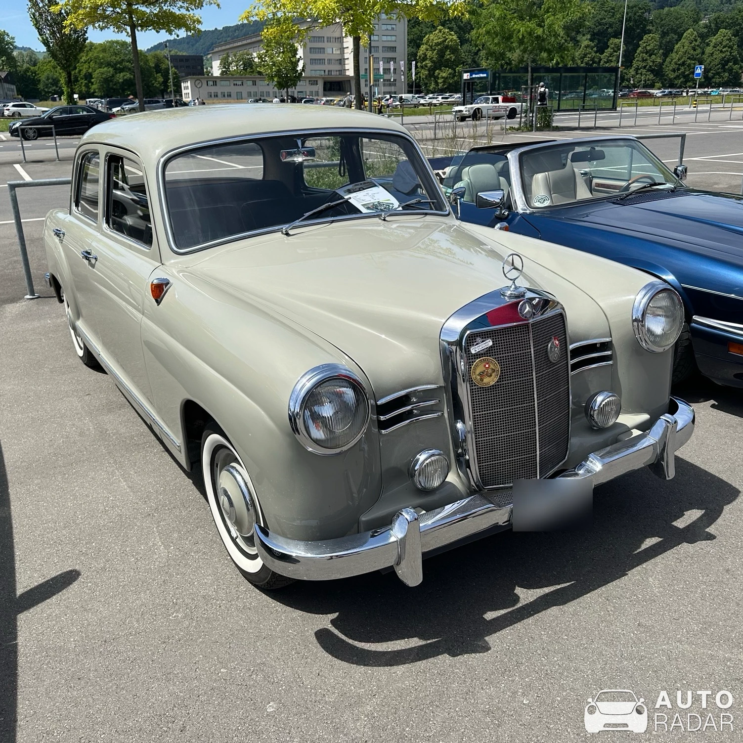 Mercedes-Benz 180D W120 spotted in Luzern