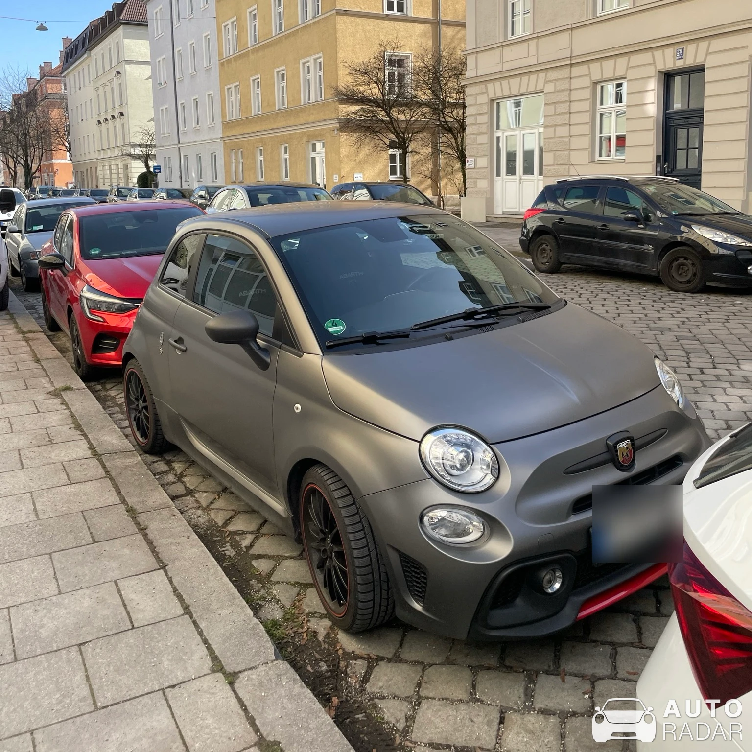 Abarth 595 Competizione 70th Anniversary Edition spotted in München