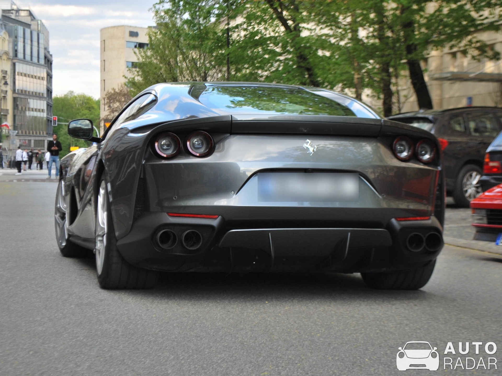 Ferrari 812 Superfast spotted in Warszawa, Poland