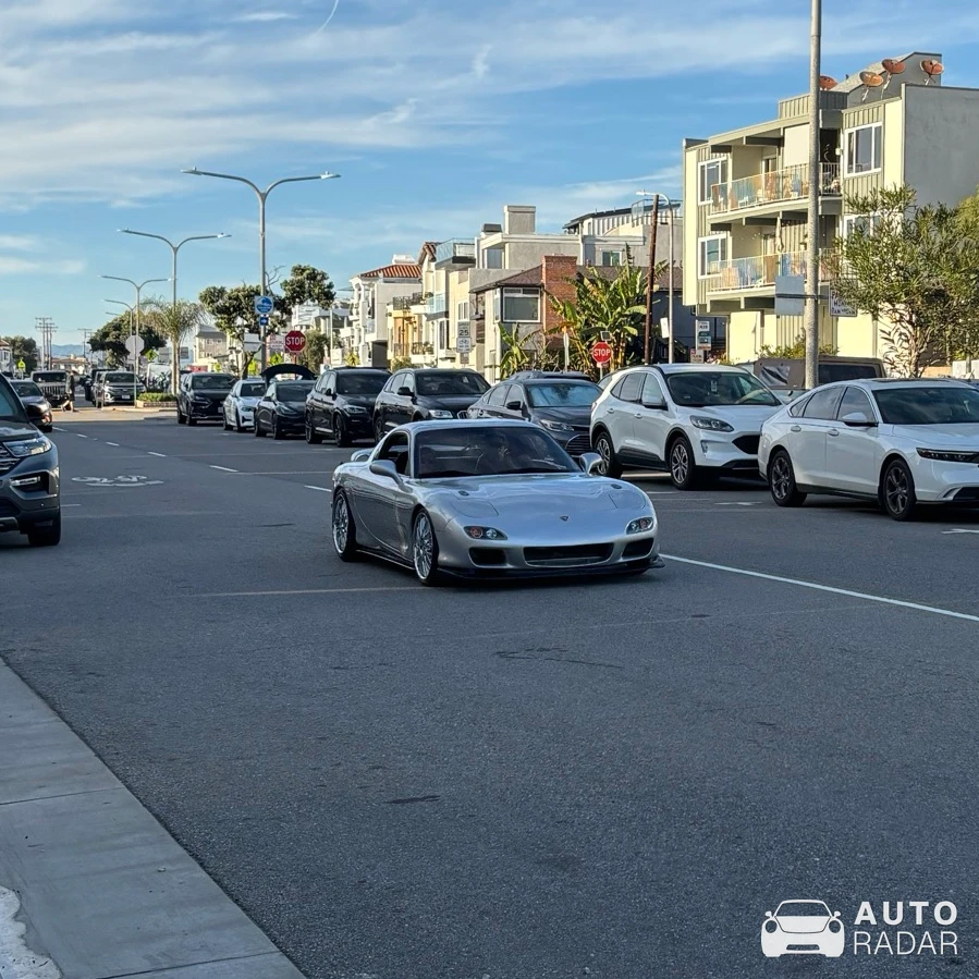 Pandem Mazda RX-7 FC3S spotted in Hermosa Beach, United States
