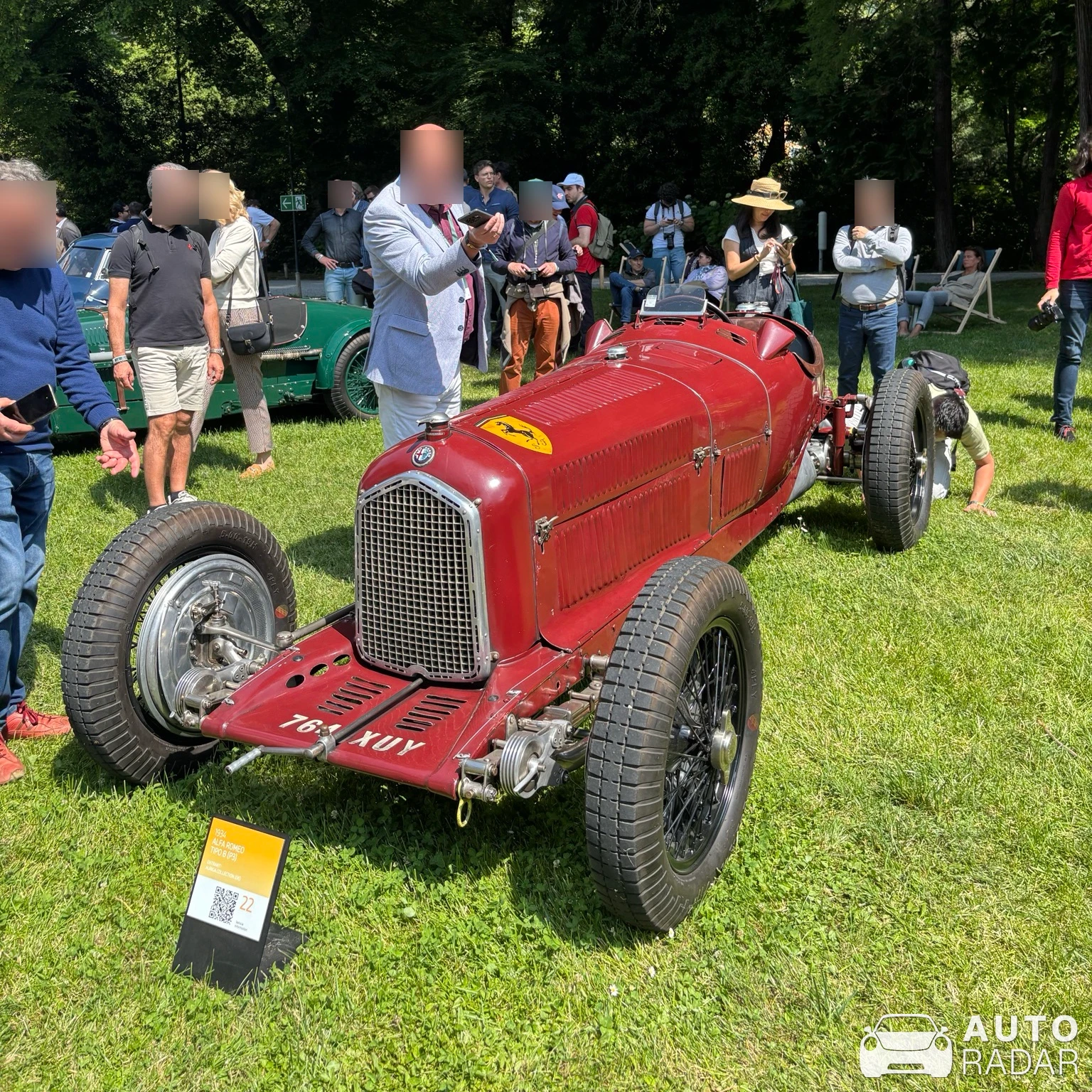 Alfa Romeo Tipo B spotted in Cernobbio