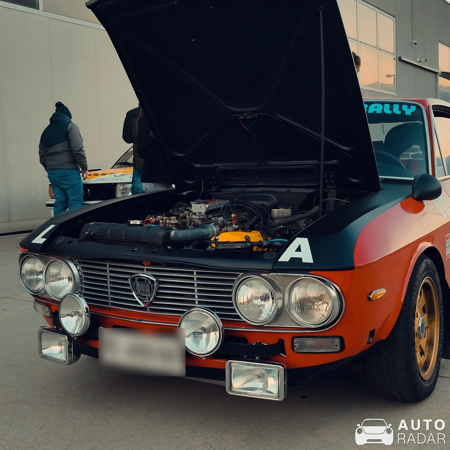 Lancia Fulvia HF Rally spotted in Badia Calavena