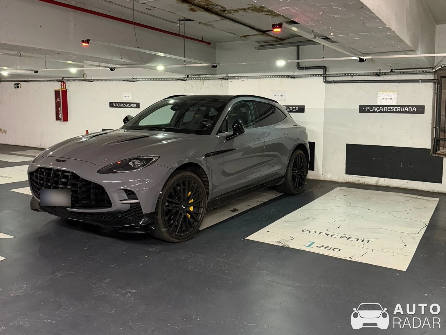 Aston Martin DBX707 spotted in Barcelona, Spain