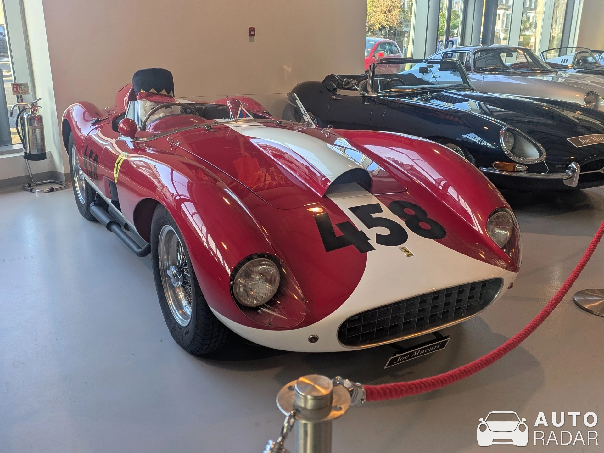 Ferrari 500 TRC spotted in London