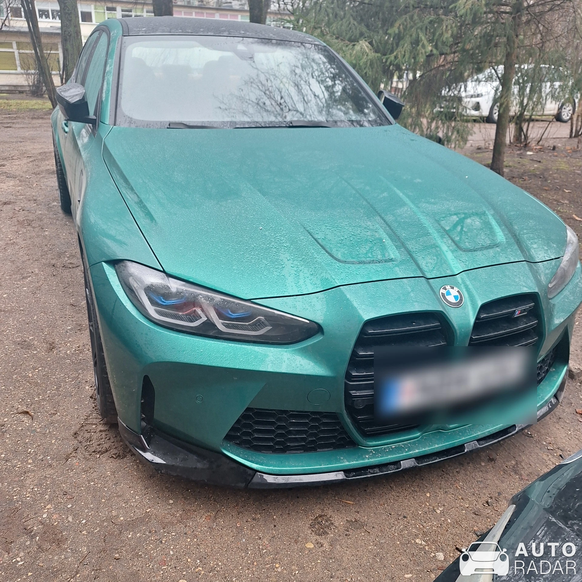BMW M3 G80 Sedan Competition spotted in Vilnius, Lietuva