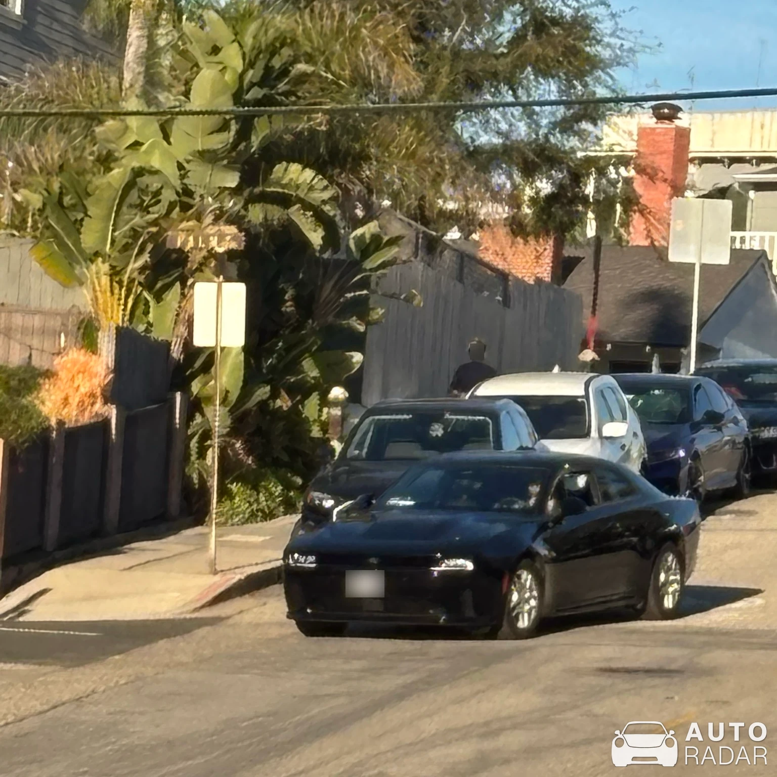 Dodge Charger Scat Pack Electric spotted in Hermosa Beach