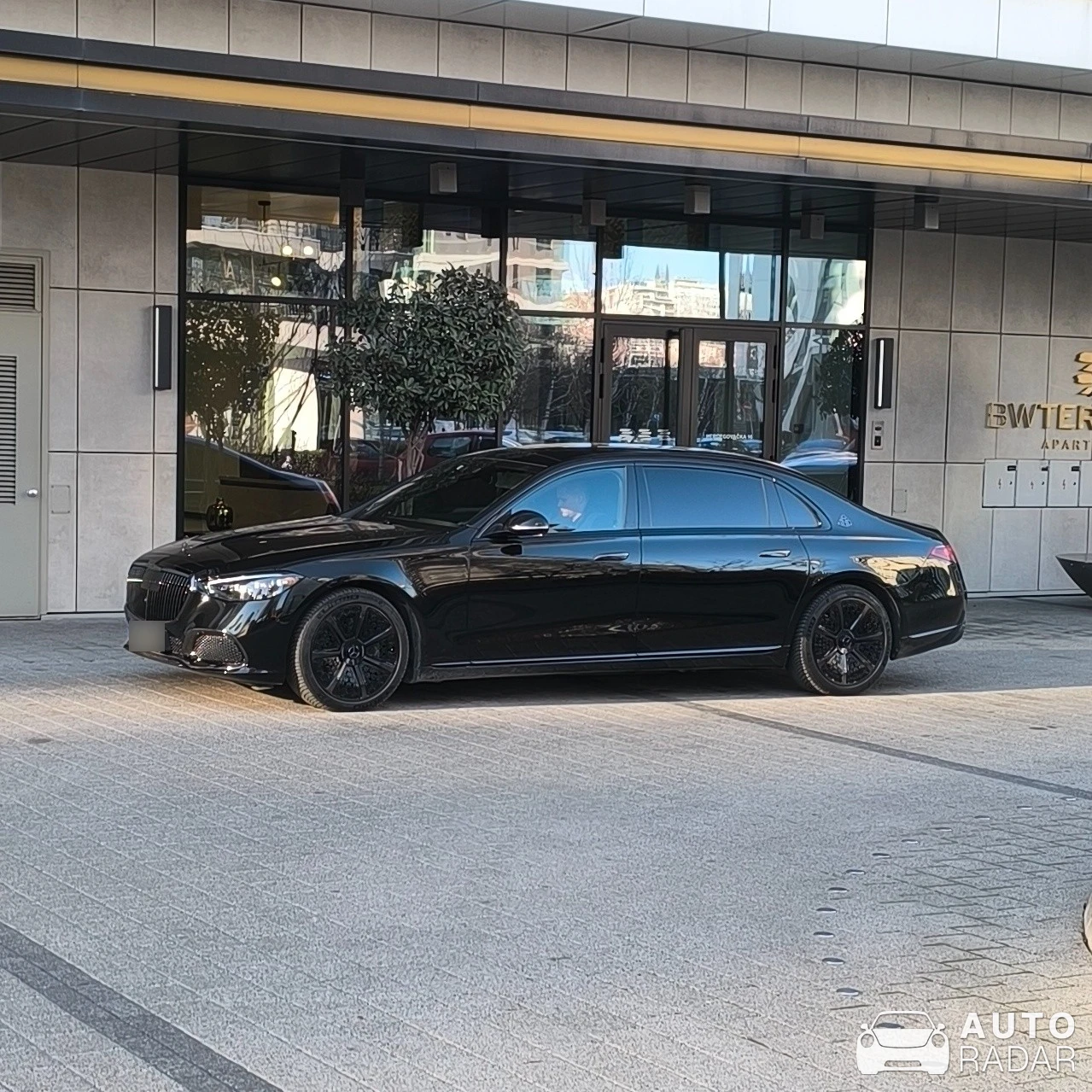Mercedes-Maybach S 680 Night Series spotted in Belgrade