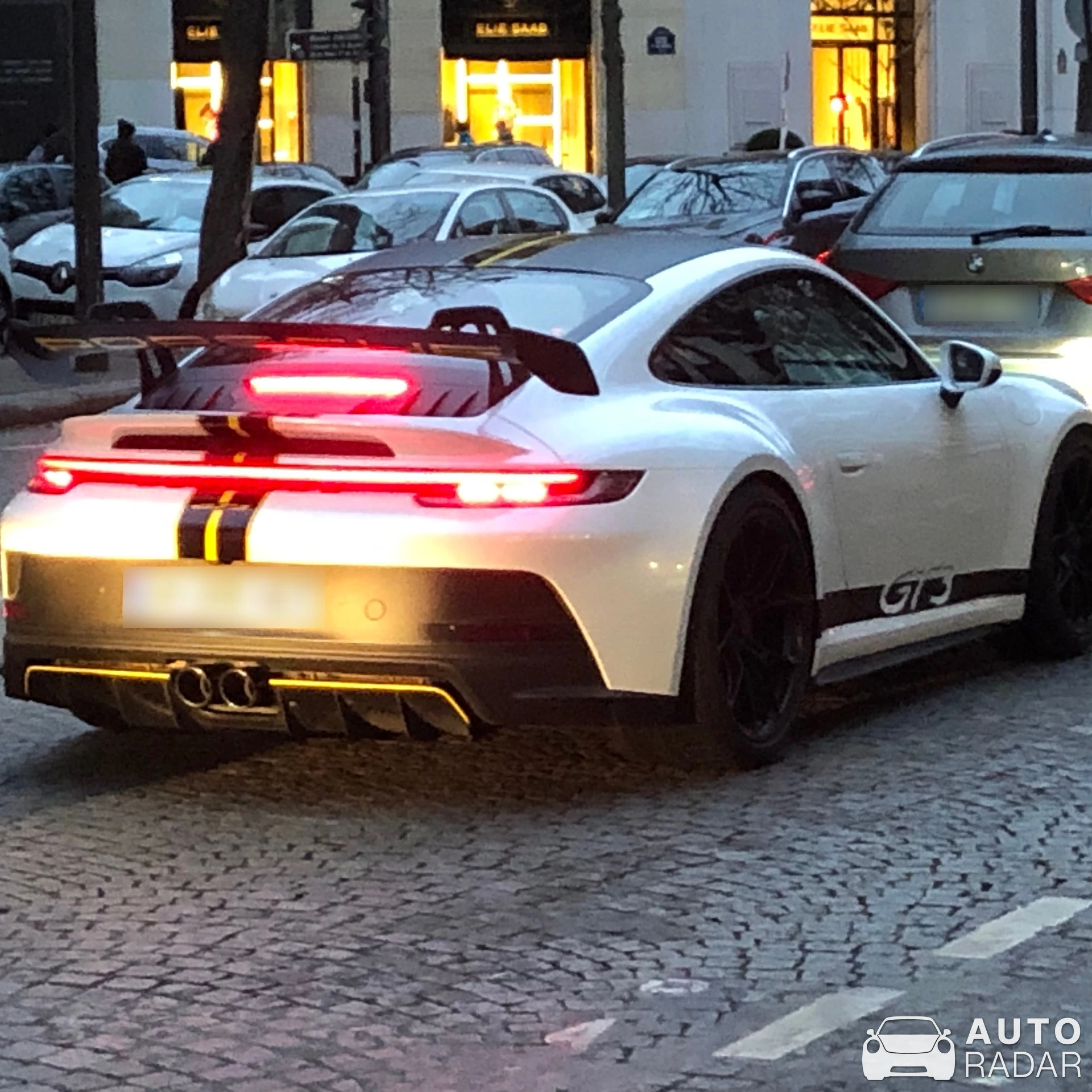 Porsche 992 GT3 MkI spotted in Paris, France
