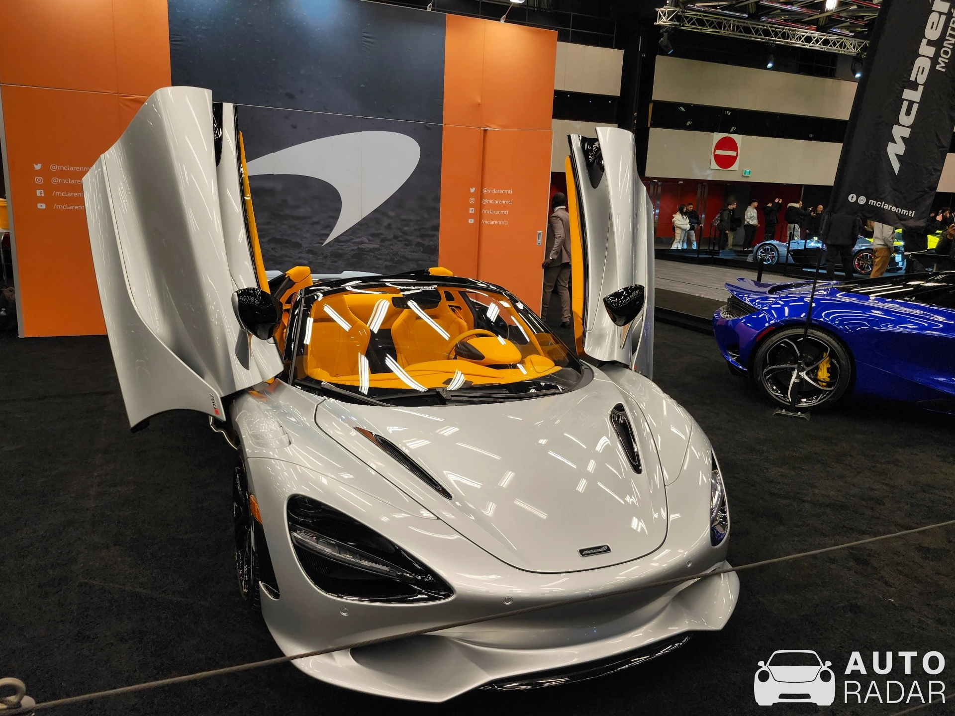 McLaren 750S Spider spotted in Montreal, Canada