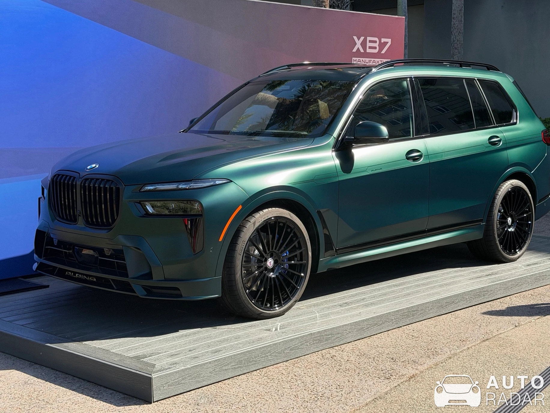 Alpina XB7 spotted in Fernandina Beach