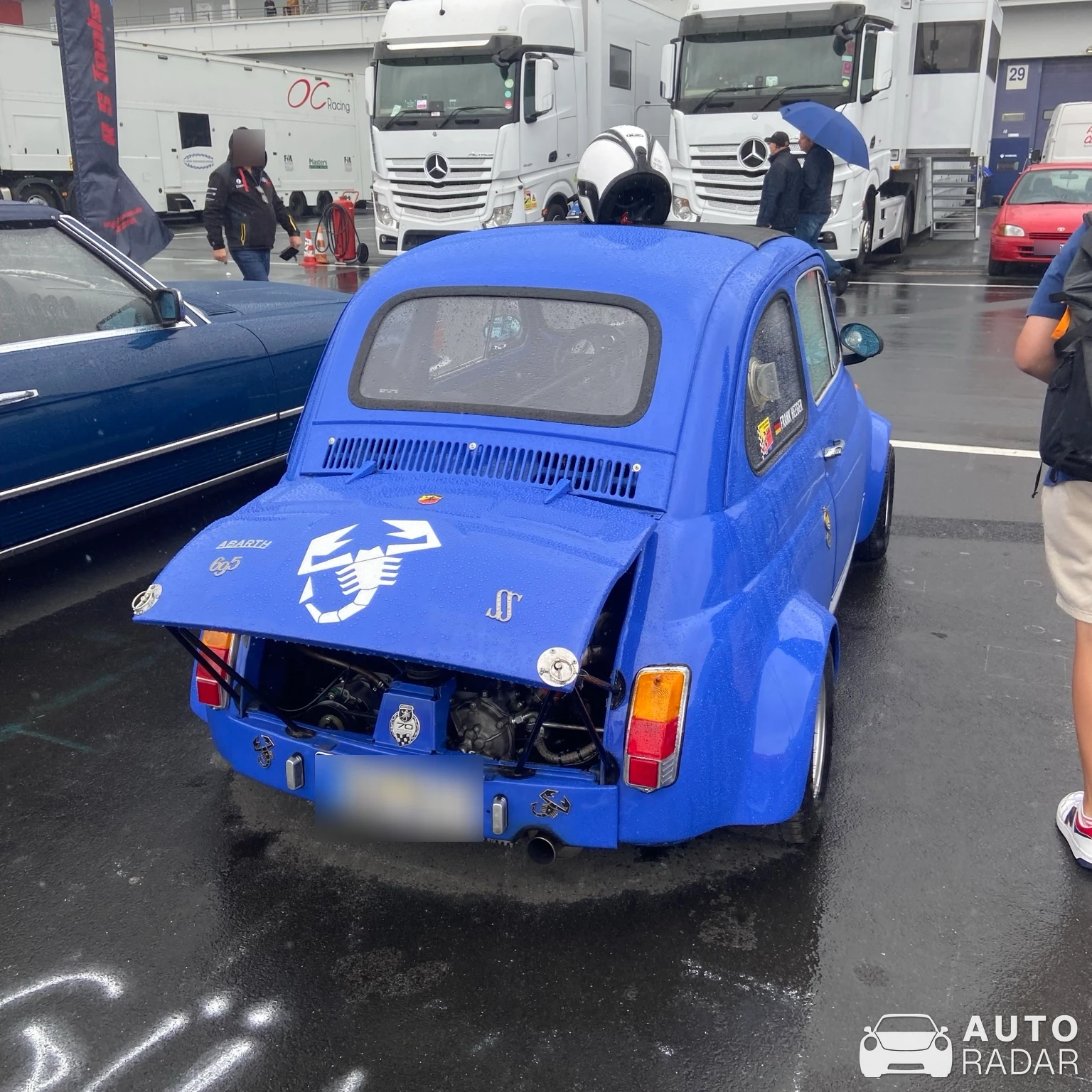 Abarth 695 SS spotted in Nürburg