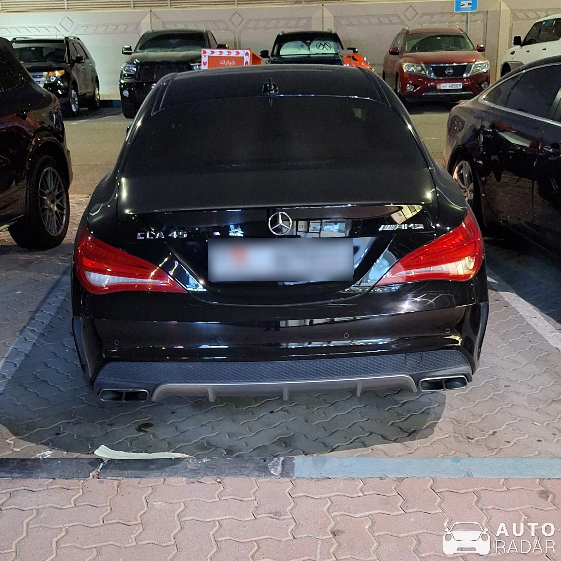 Mercedes-AMG CLA 45 Shooting Brake X117 spotted in Abu Dhabi, United Arab Emirates