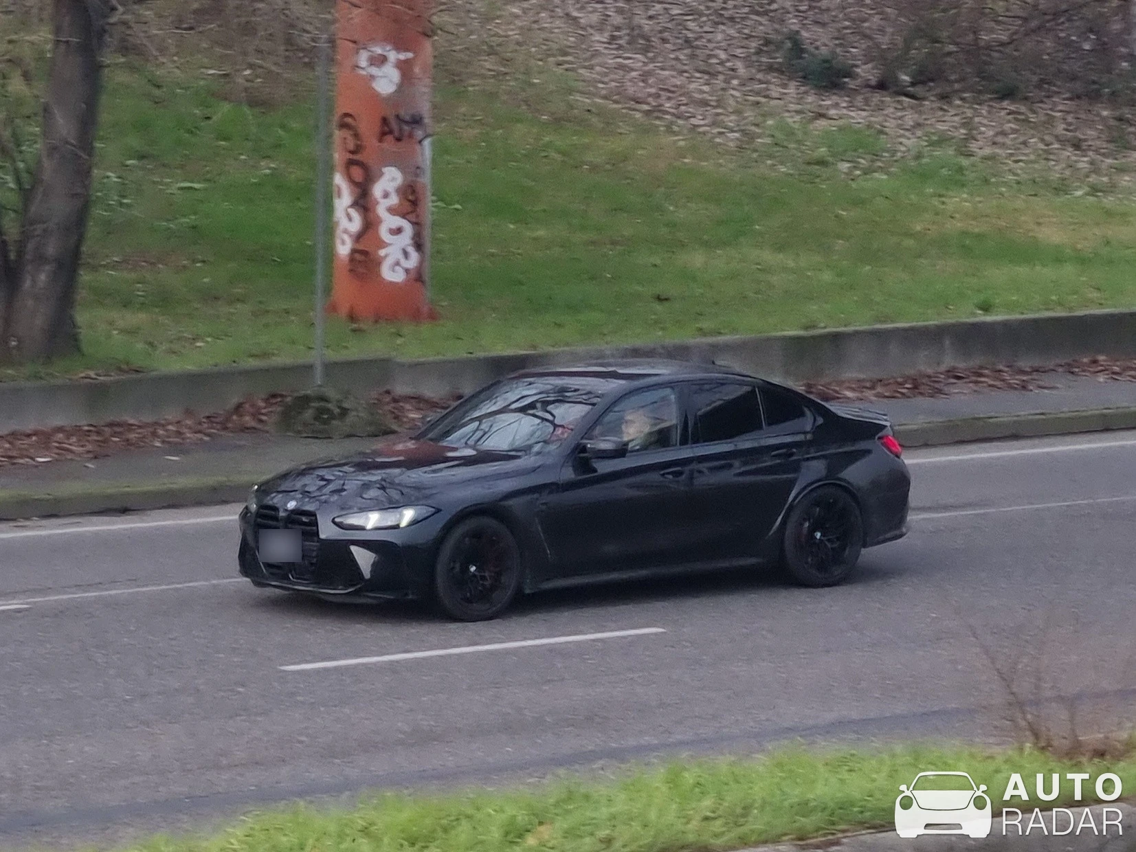 BMW M3 G80 Sedan Competition spotted in Milano, Italy