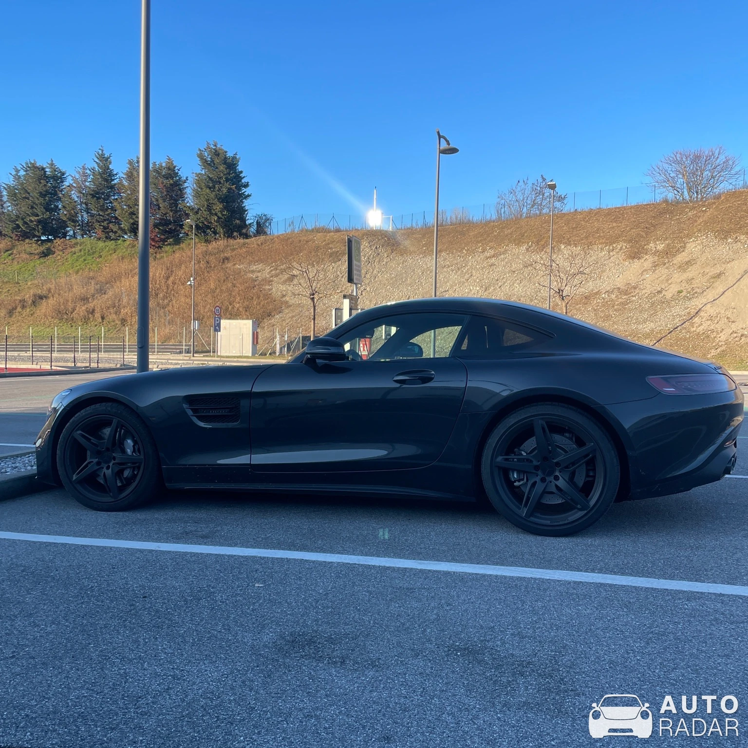 Mercedes-AMG GT C C190 spotted in Castrezzato, Italia